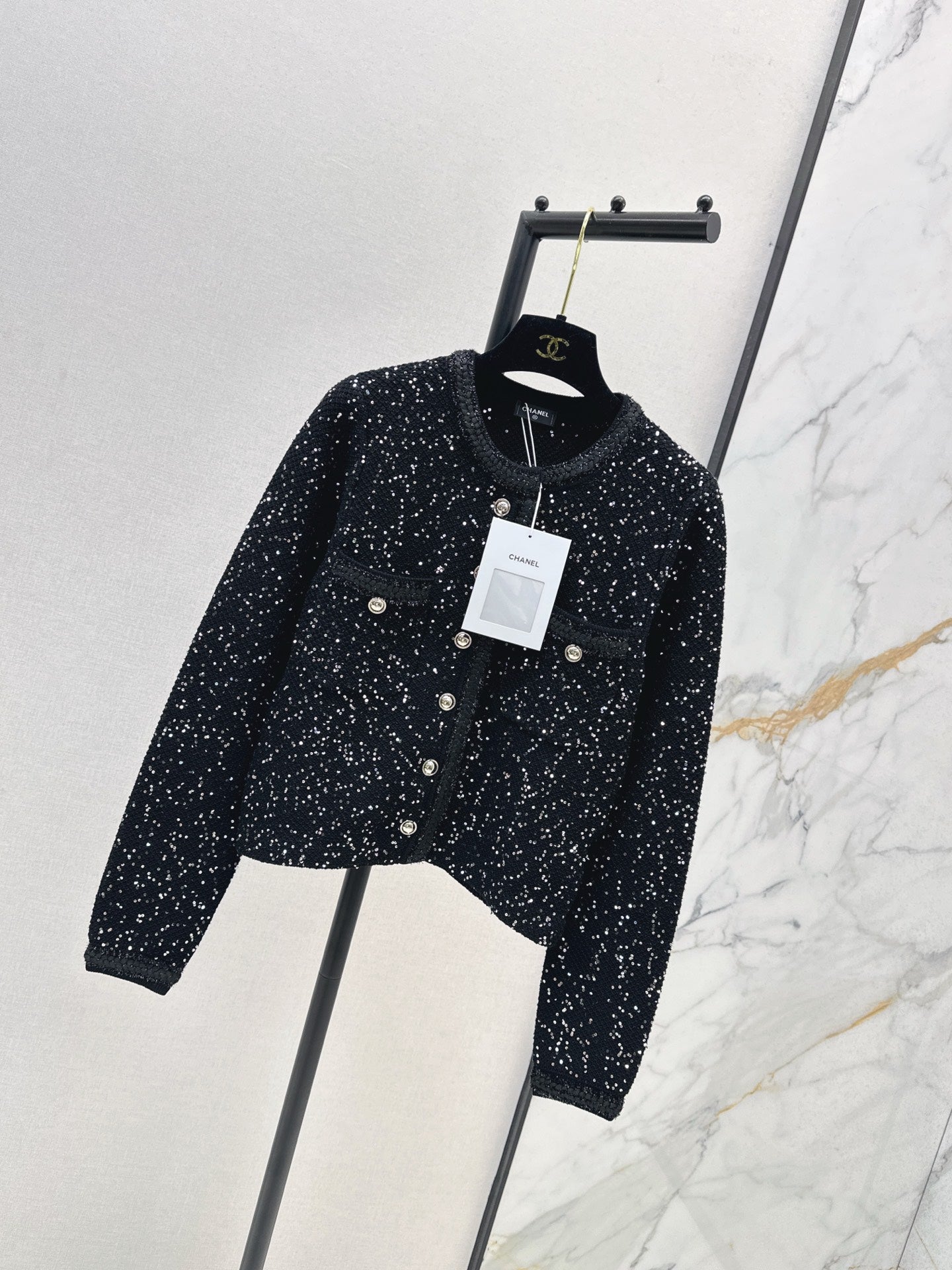 D*r 25fw sequined cardigan