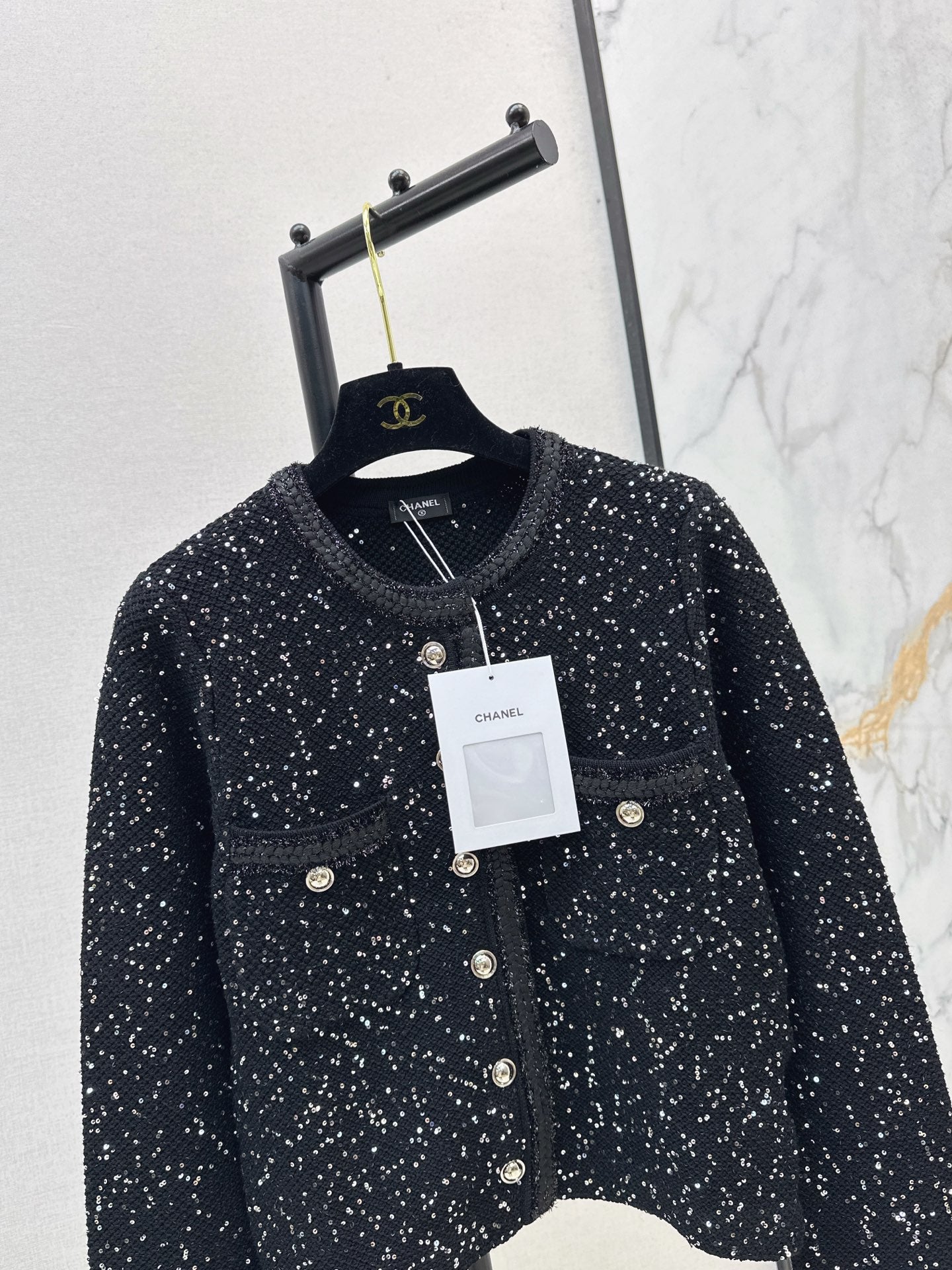 D*r 25fw sequined cardigan