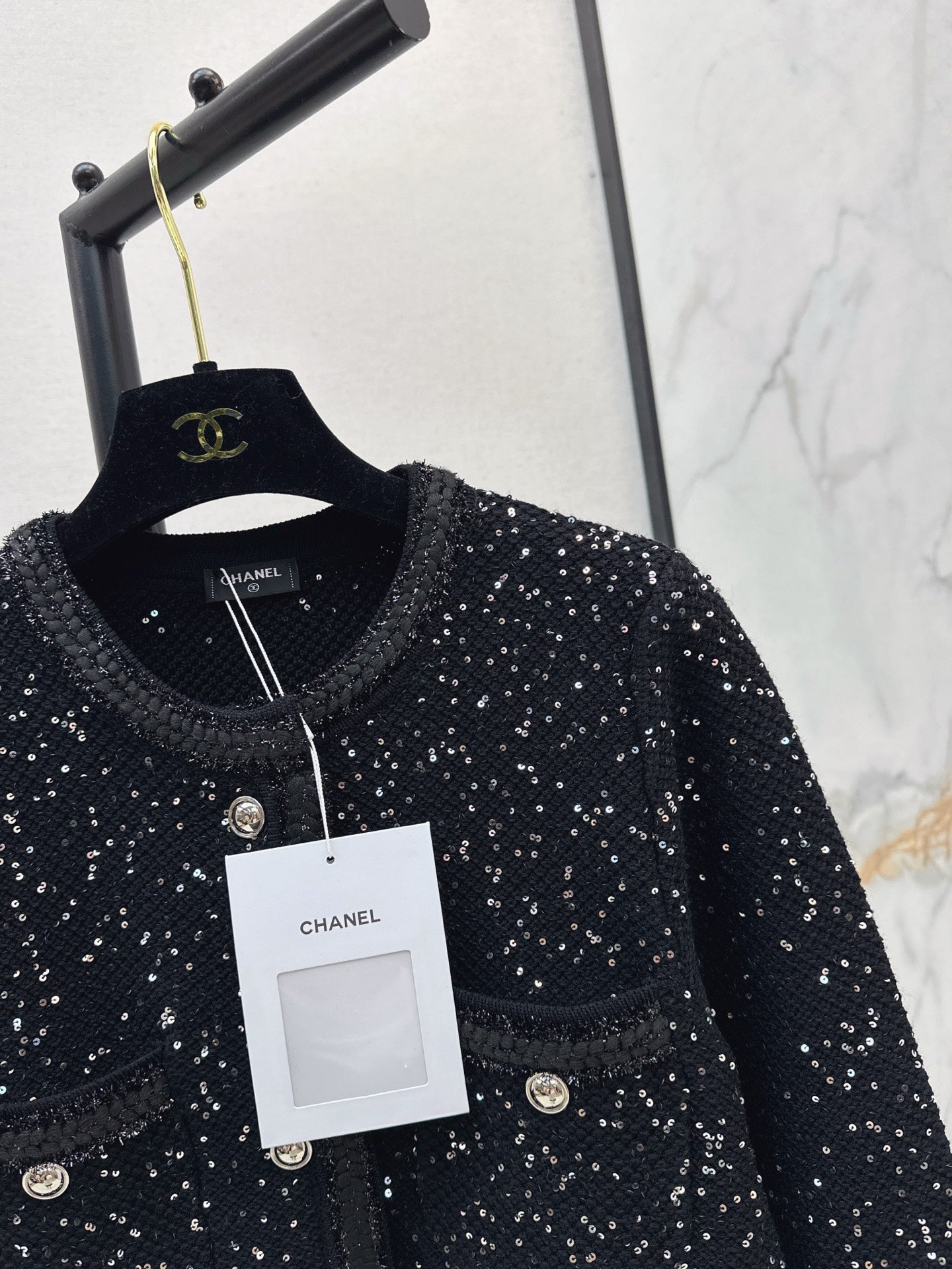 D*r 25fw sequined cardigan