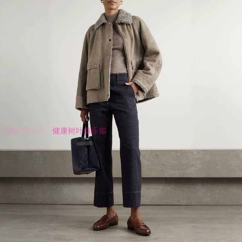 Lor*P 25FW fauxsheepskin jacket