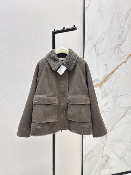 Lor*P 25FW fauxsheepskin jacket