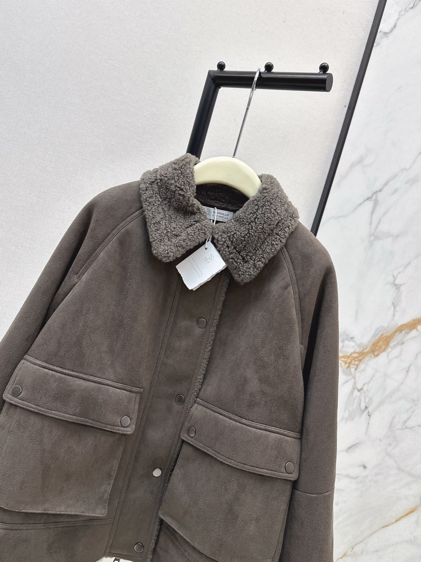 Lor*P 25FW fauxsheepskin jacket