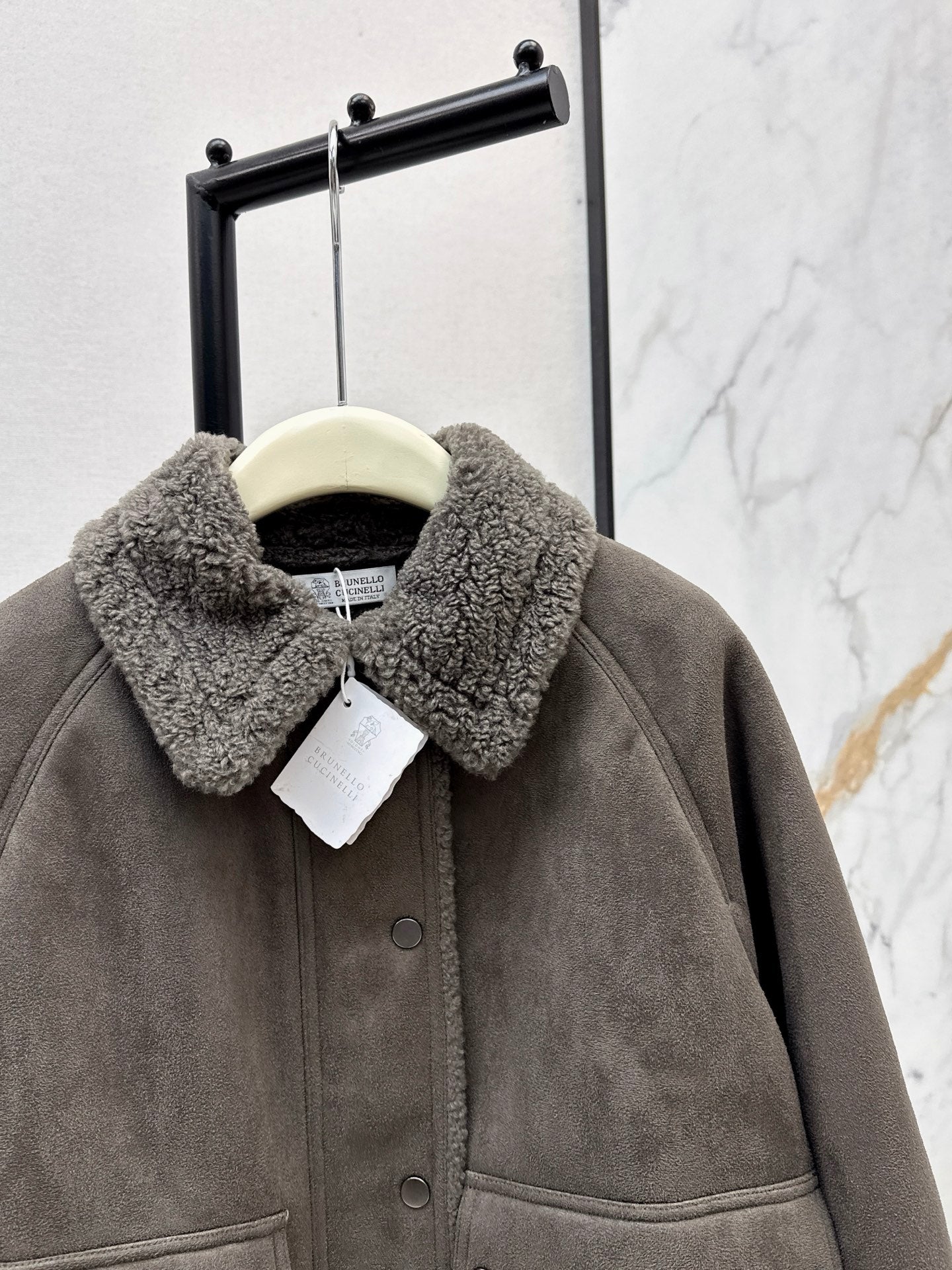 Lor*P 25FW fauxsheepskin jacket