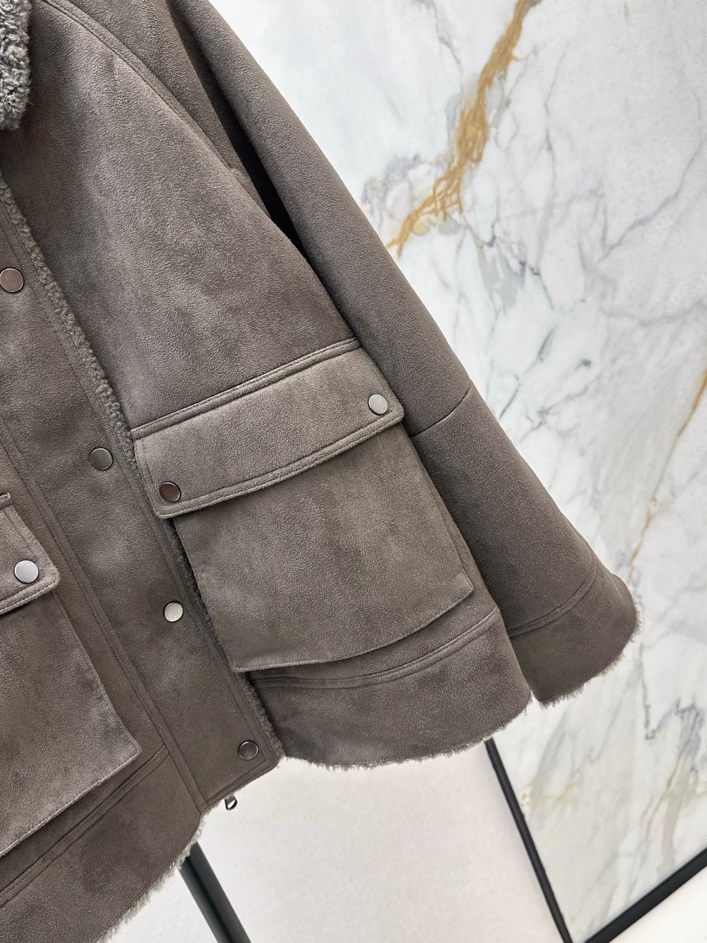 Lor*P 25FW fauxsheepskin jacket