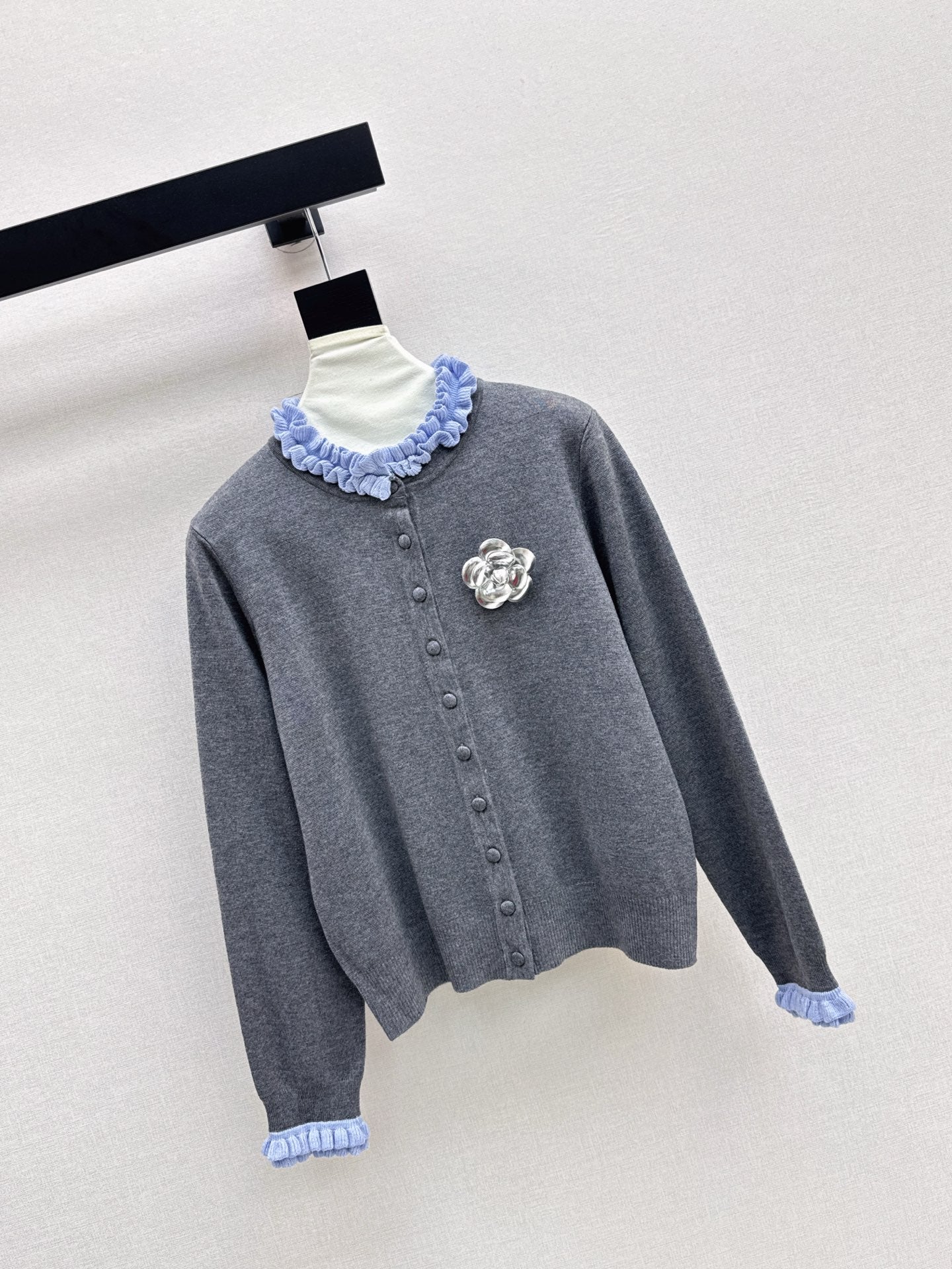 C*nel 25fw knitted cardigan