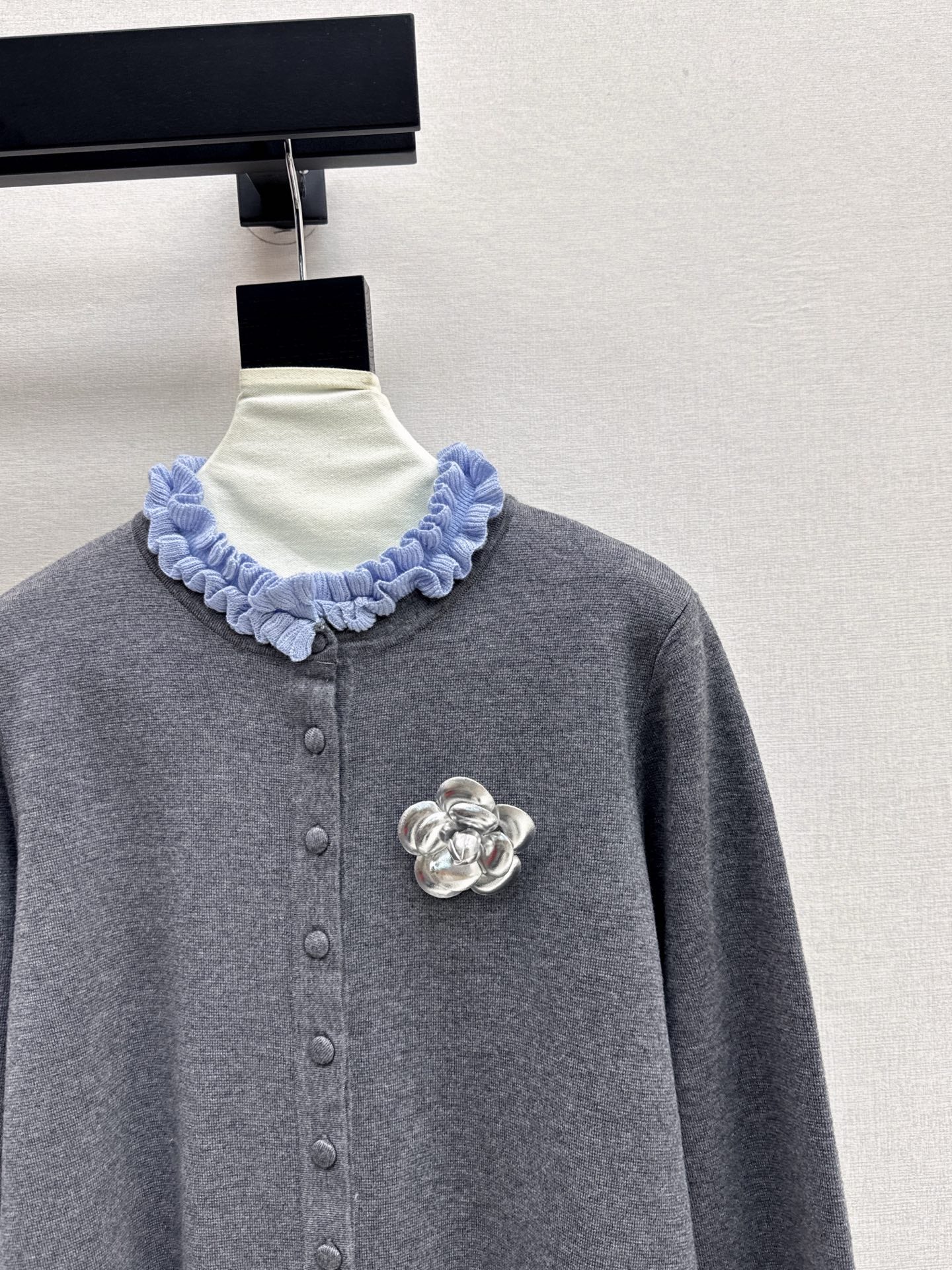 C*nel 25fw knitted cardigan