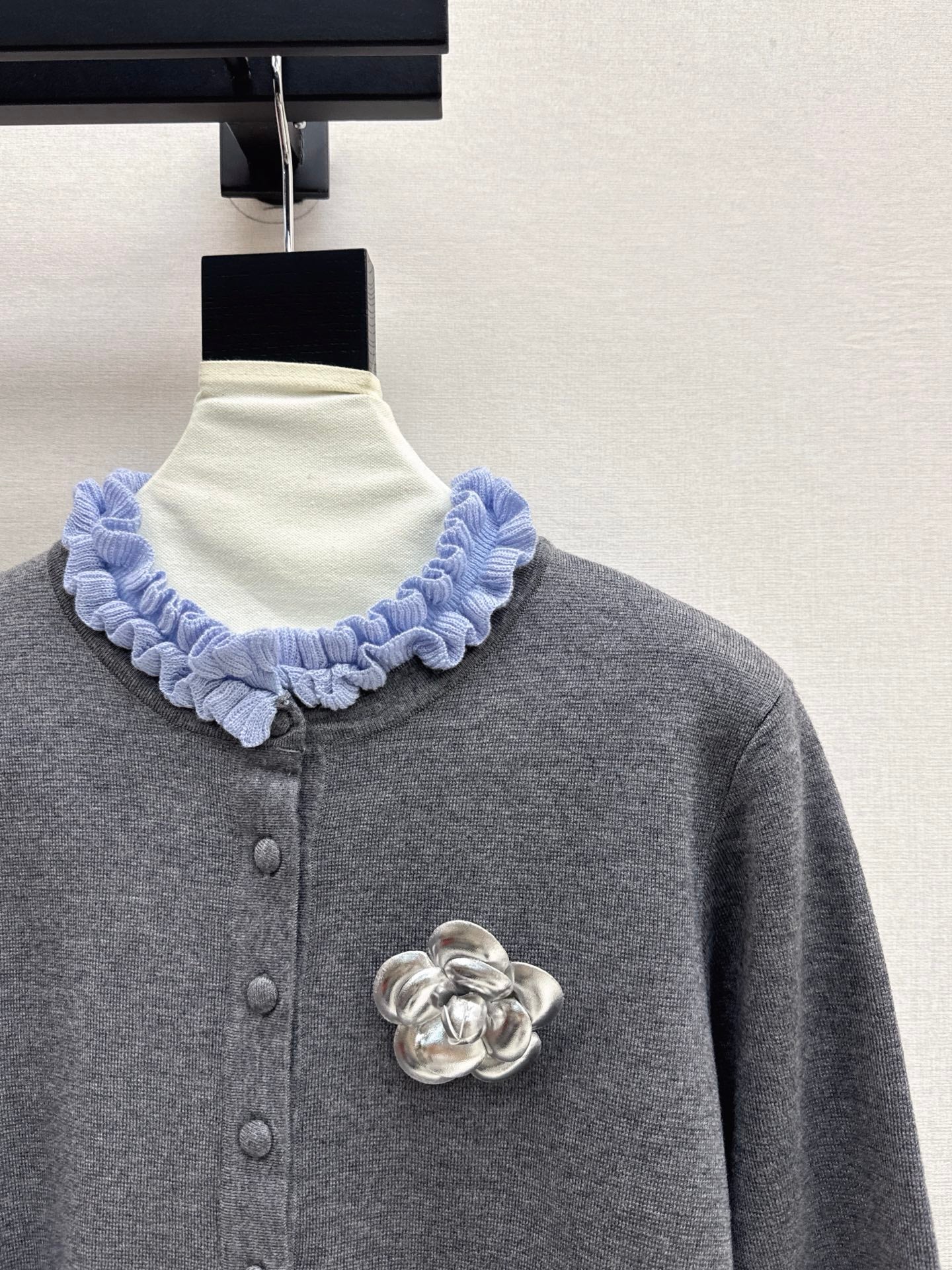 C*nel 25fw knitted cardigan