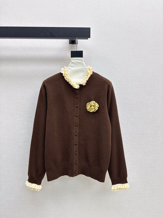 C*nel 25fw knitted cardigan