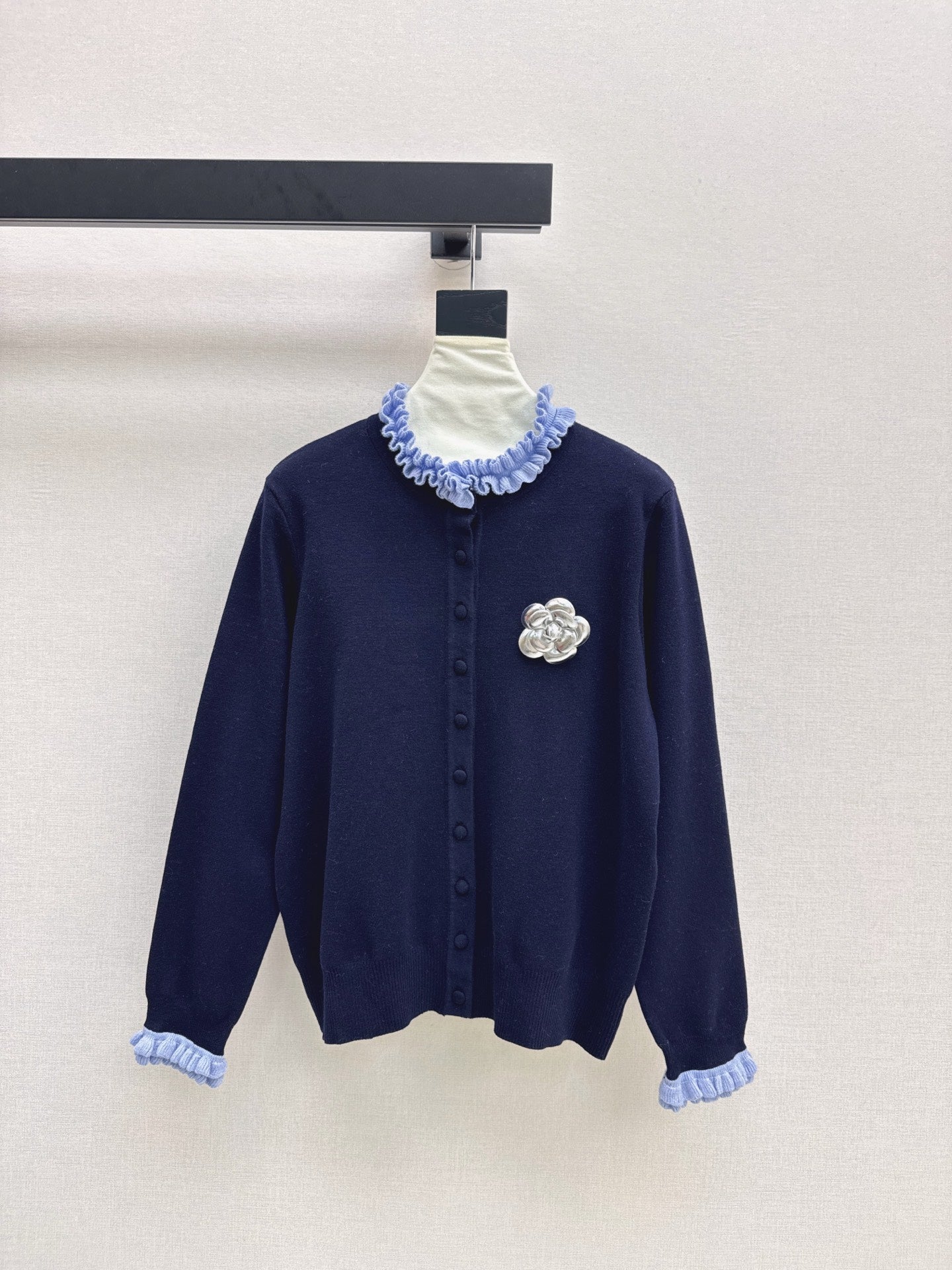 C*nel 25fw knitted cardigan