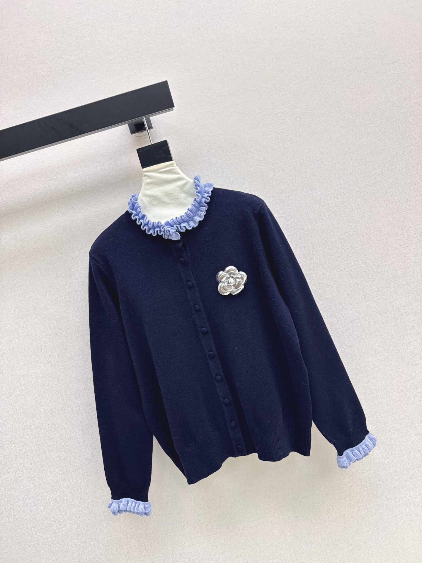 C*nel 25fw knitted cardigan