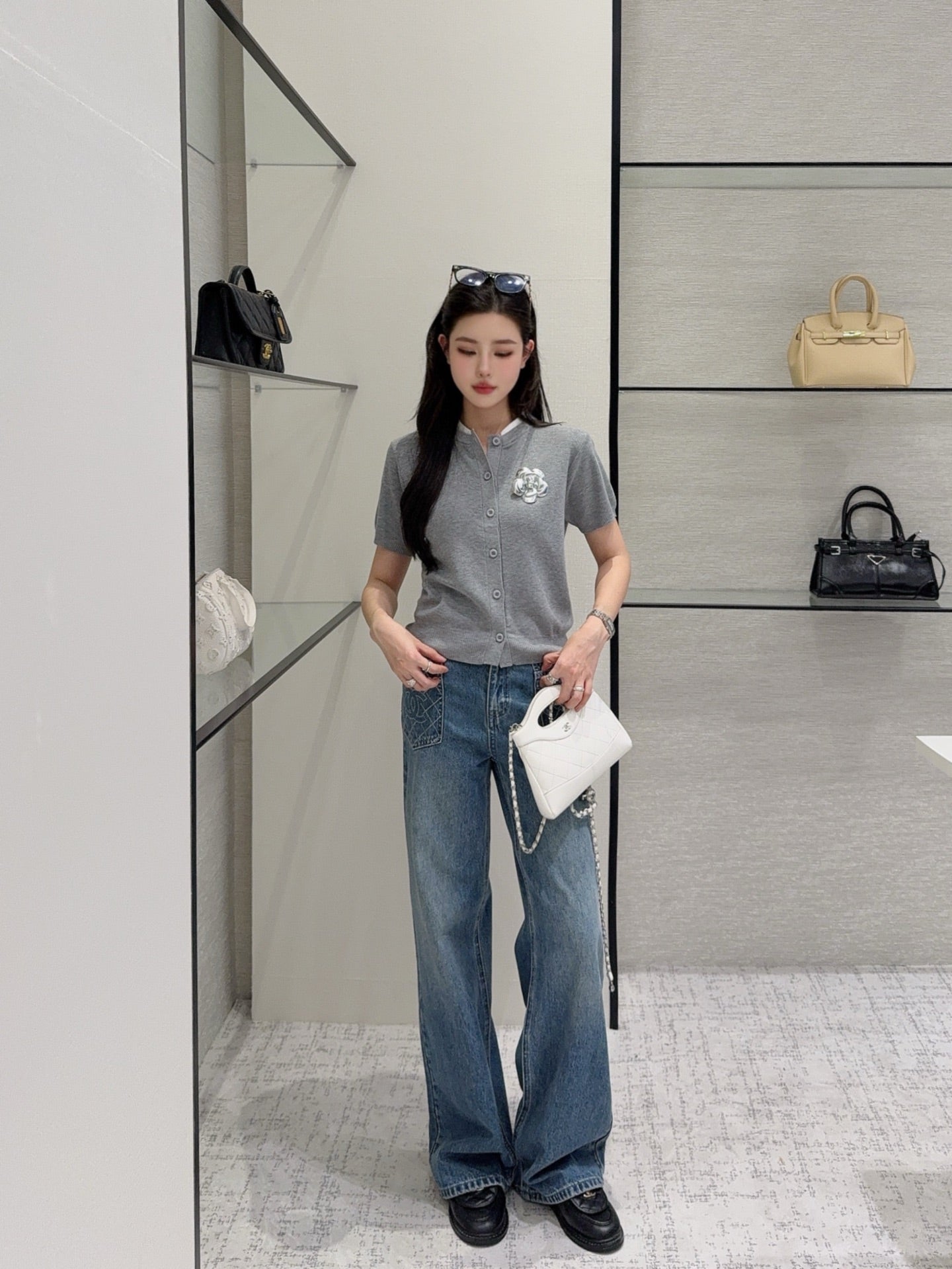 C*nel 25fw knitted top