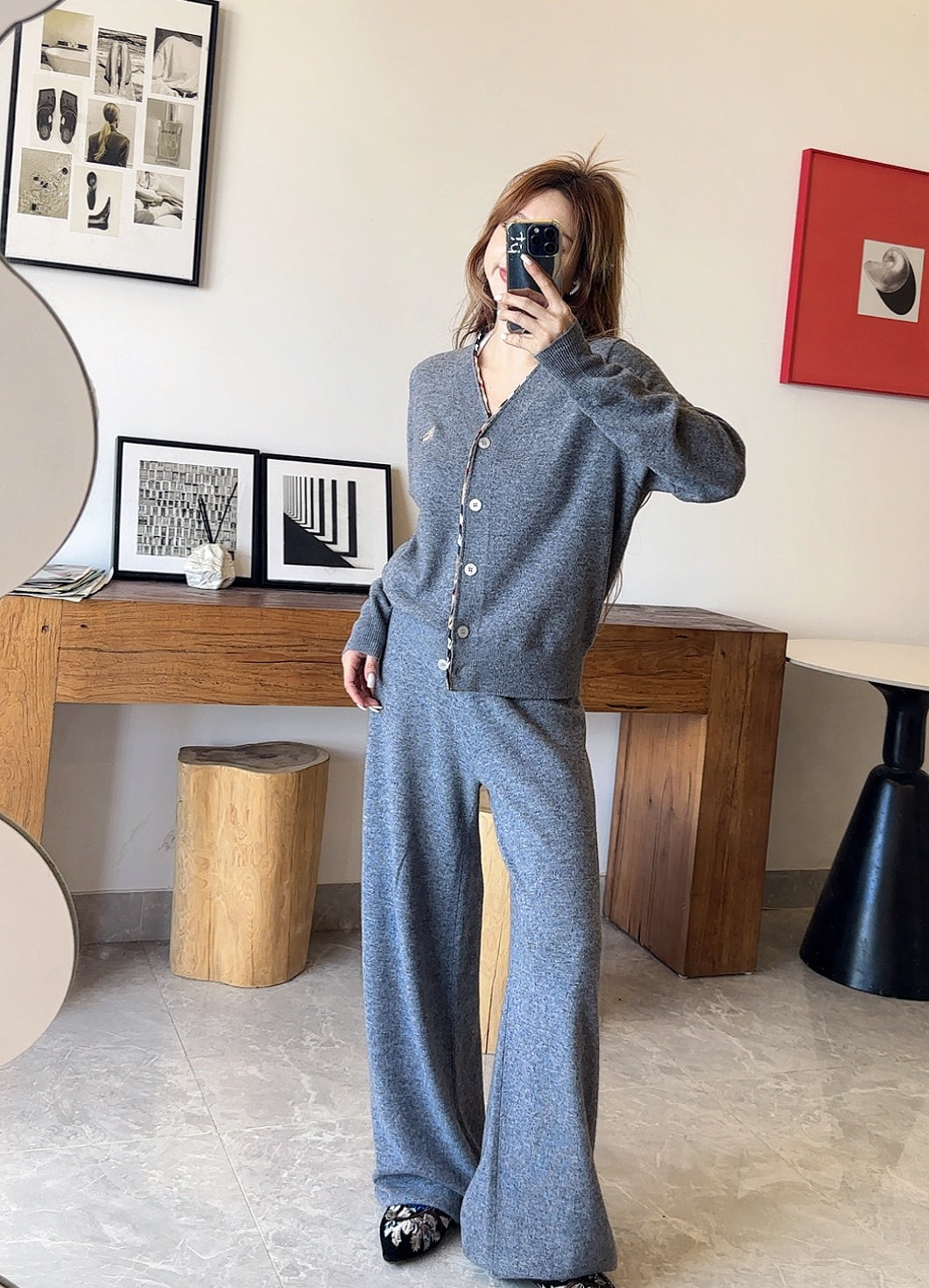 Bur* 25fw wool suit