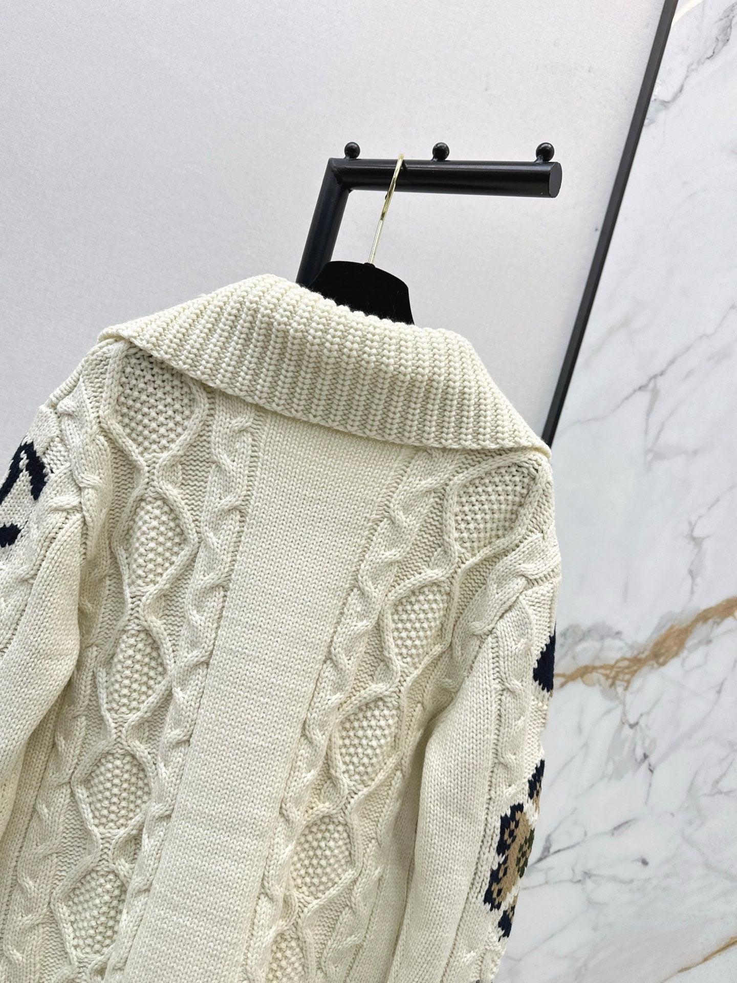 C*nel 25fw wool knitted jacket