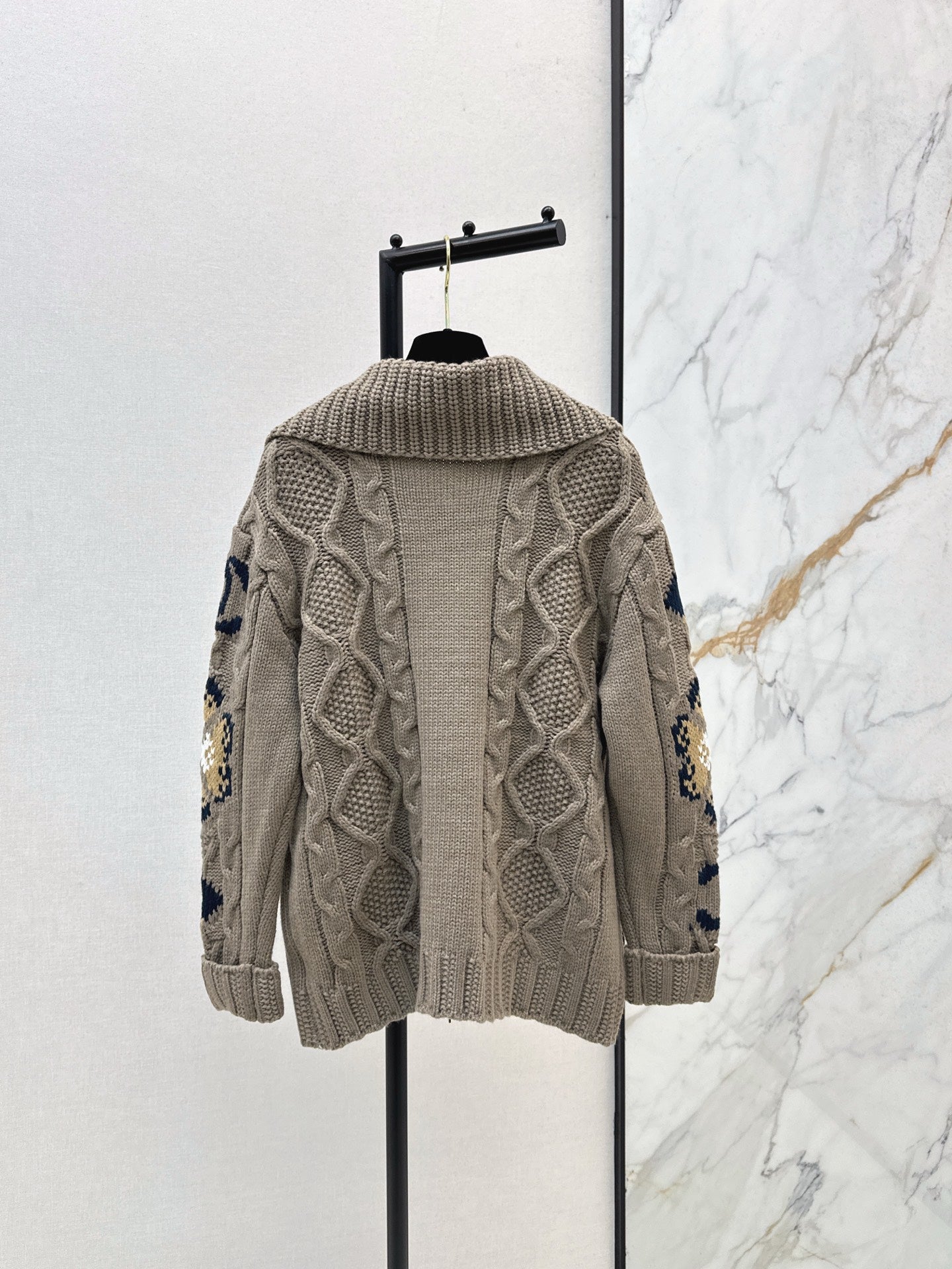 C*nel 25fw wool knitted jacket