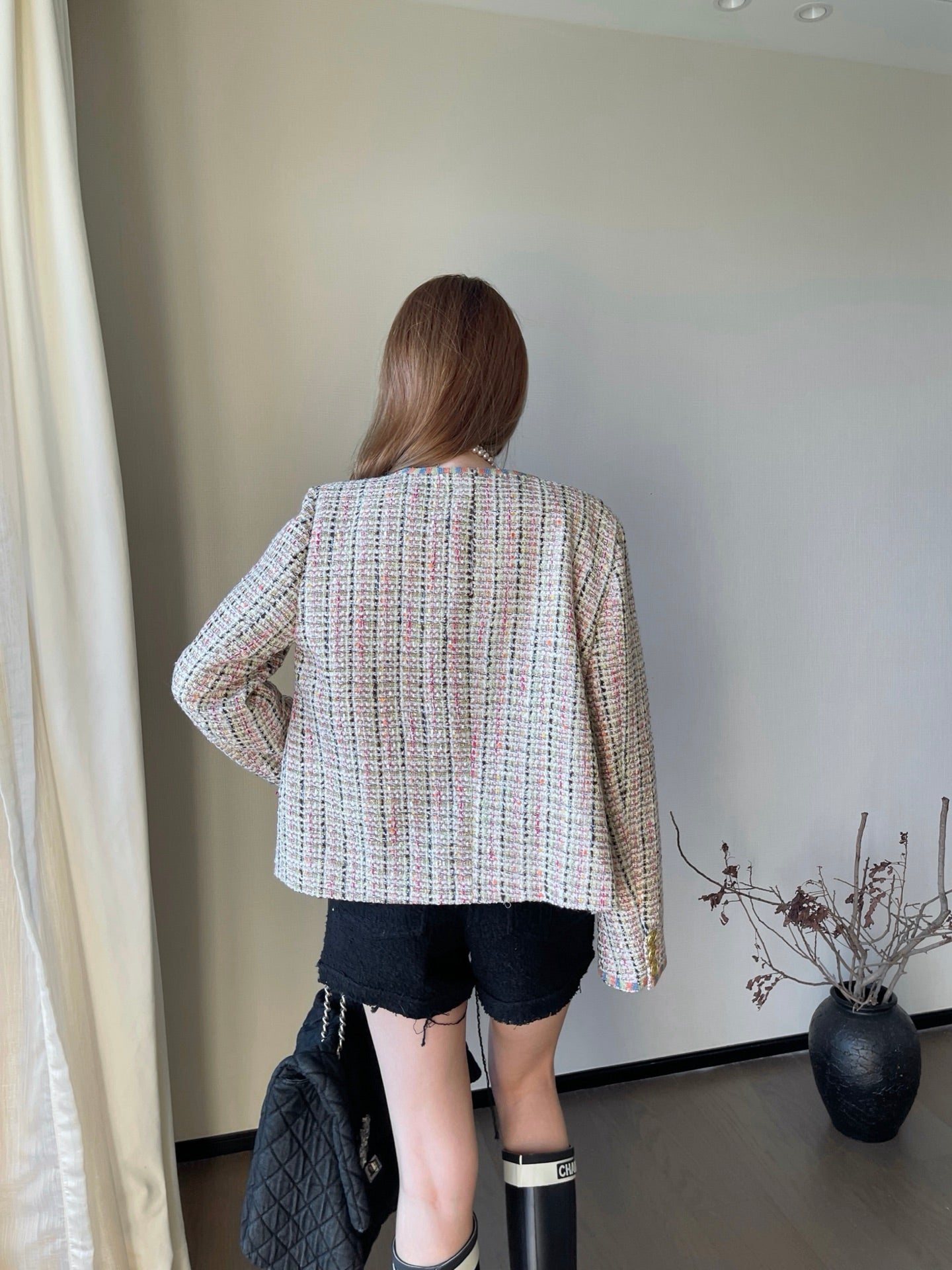 C*nel 25fw knitted jacket