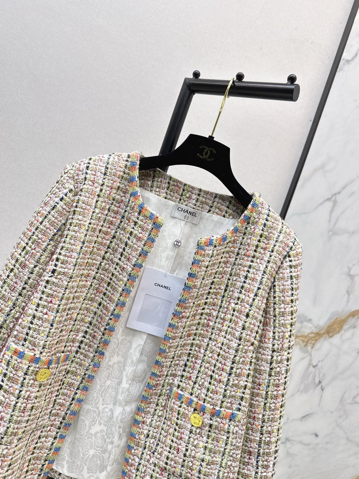 C*nel 25fw knitted jacket