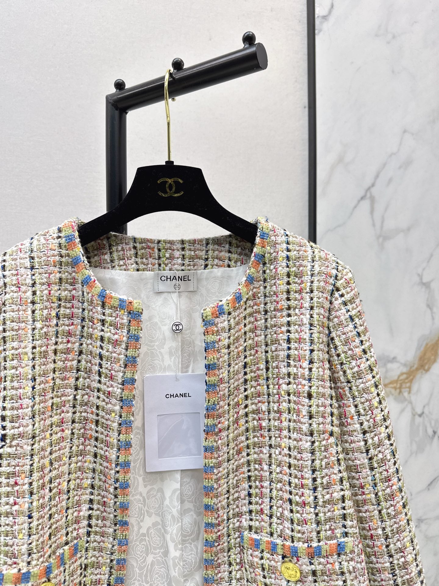 C*nel 25fw knitted jacket