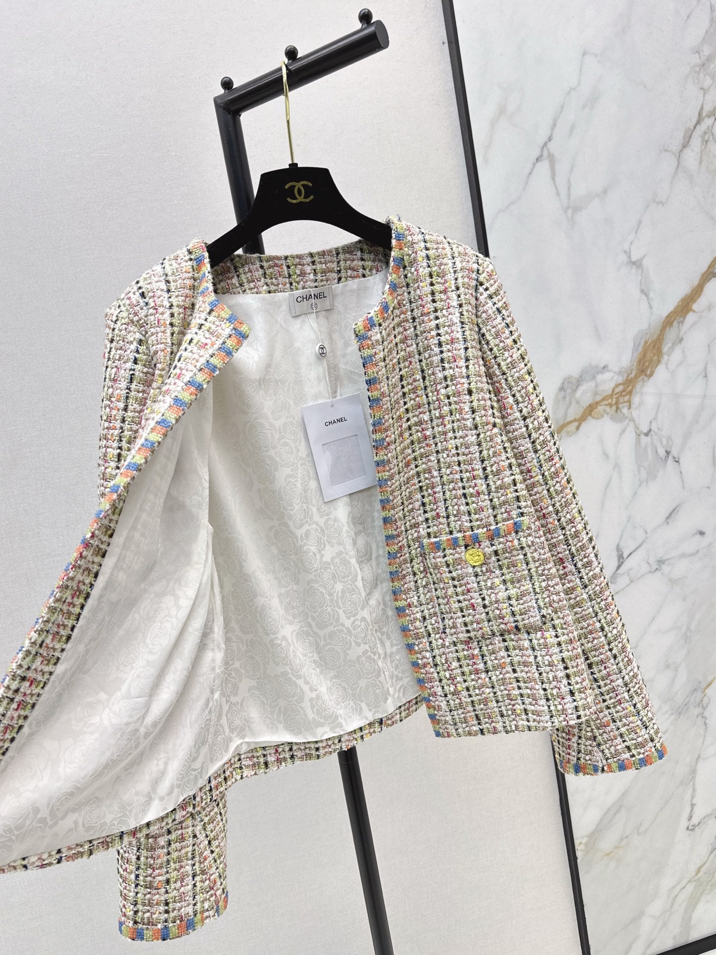 C*nel 25fw knitted jacket