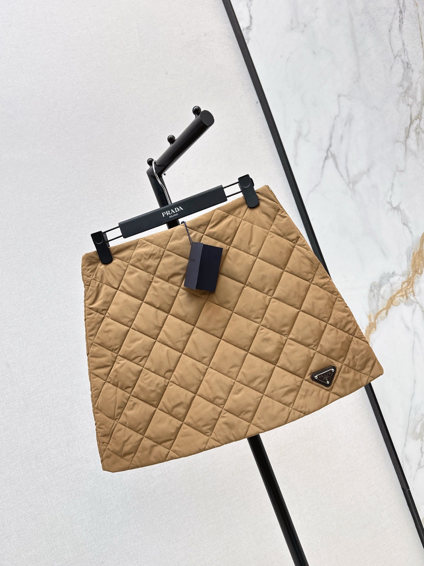 Pra* 25fw plaid skirt