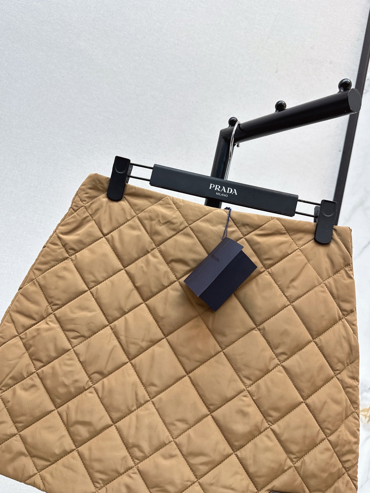 Pra* 25fw plaid skirt