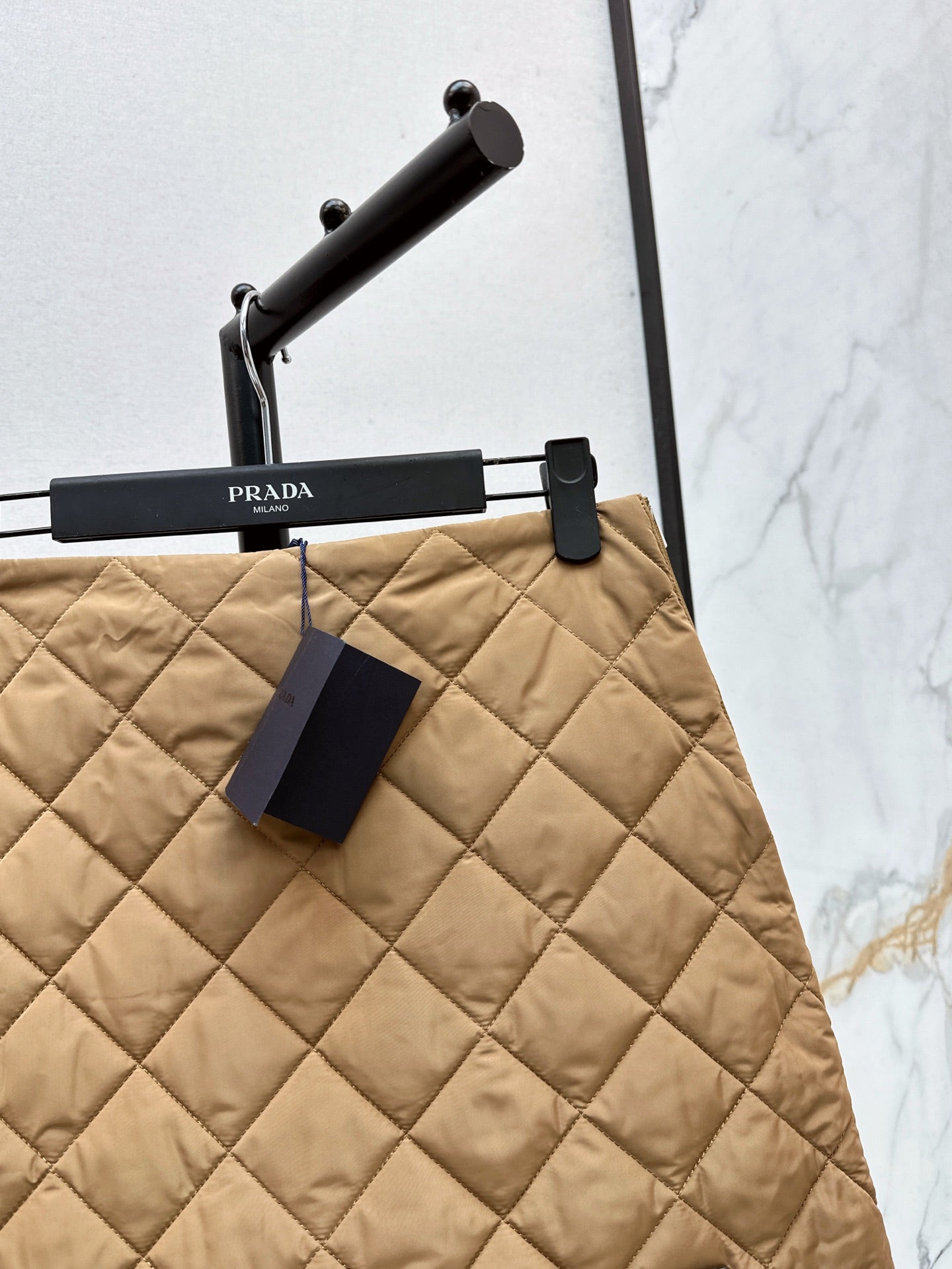 Pra* 25fw plaid skirt