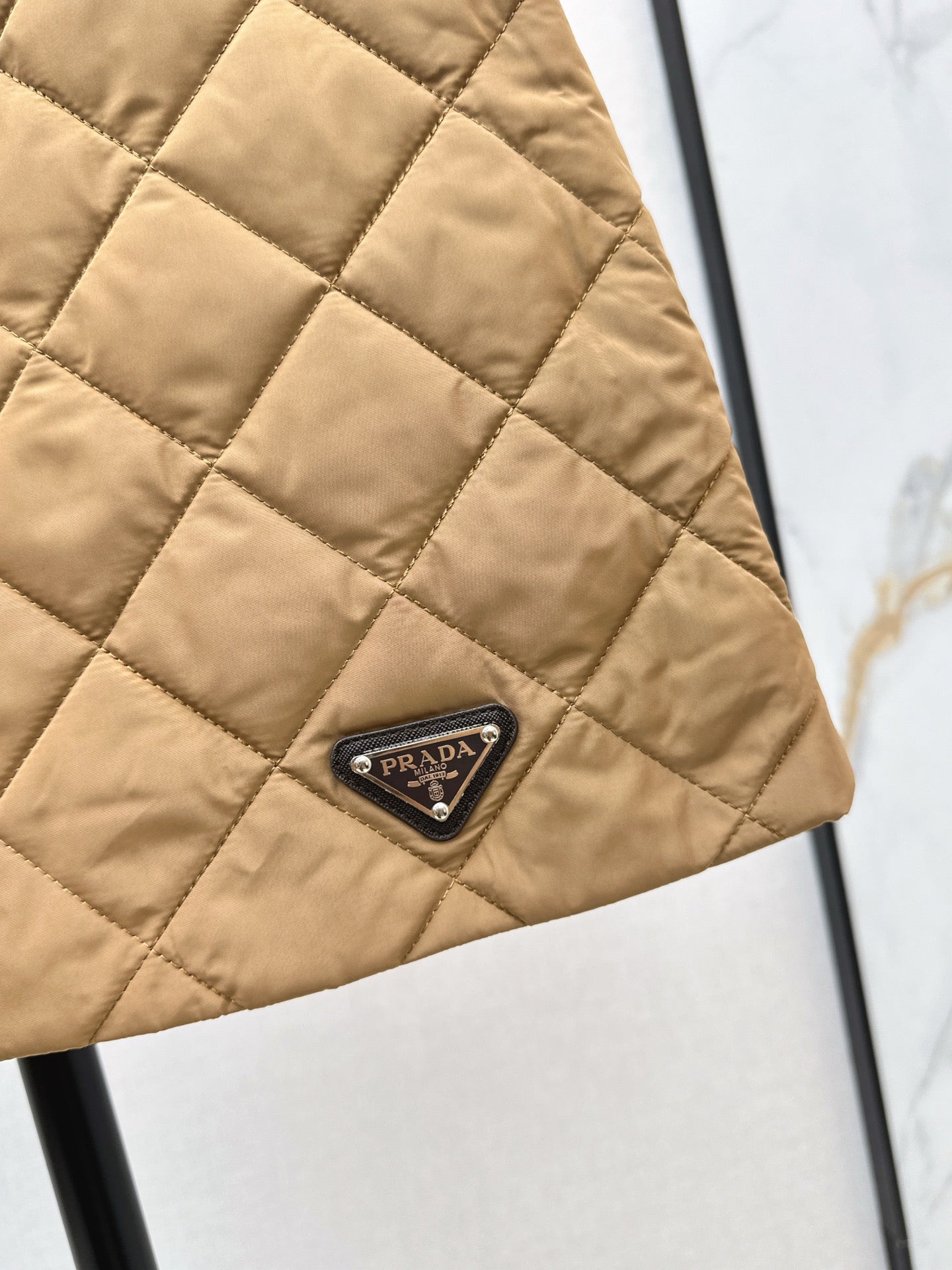 Pra* 25fw plaid skirt