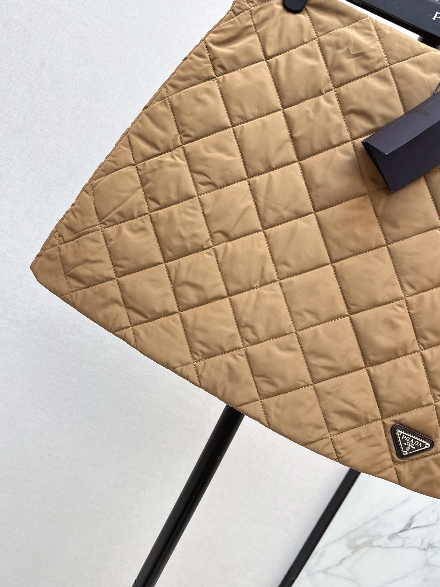 Pra* 25fw plaid skirt