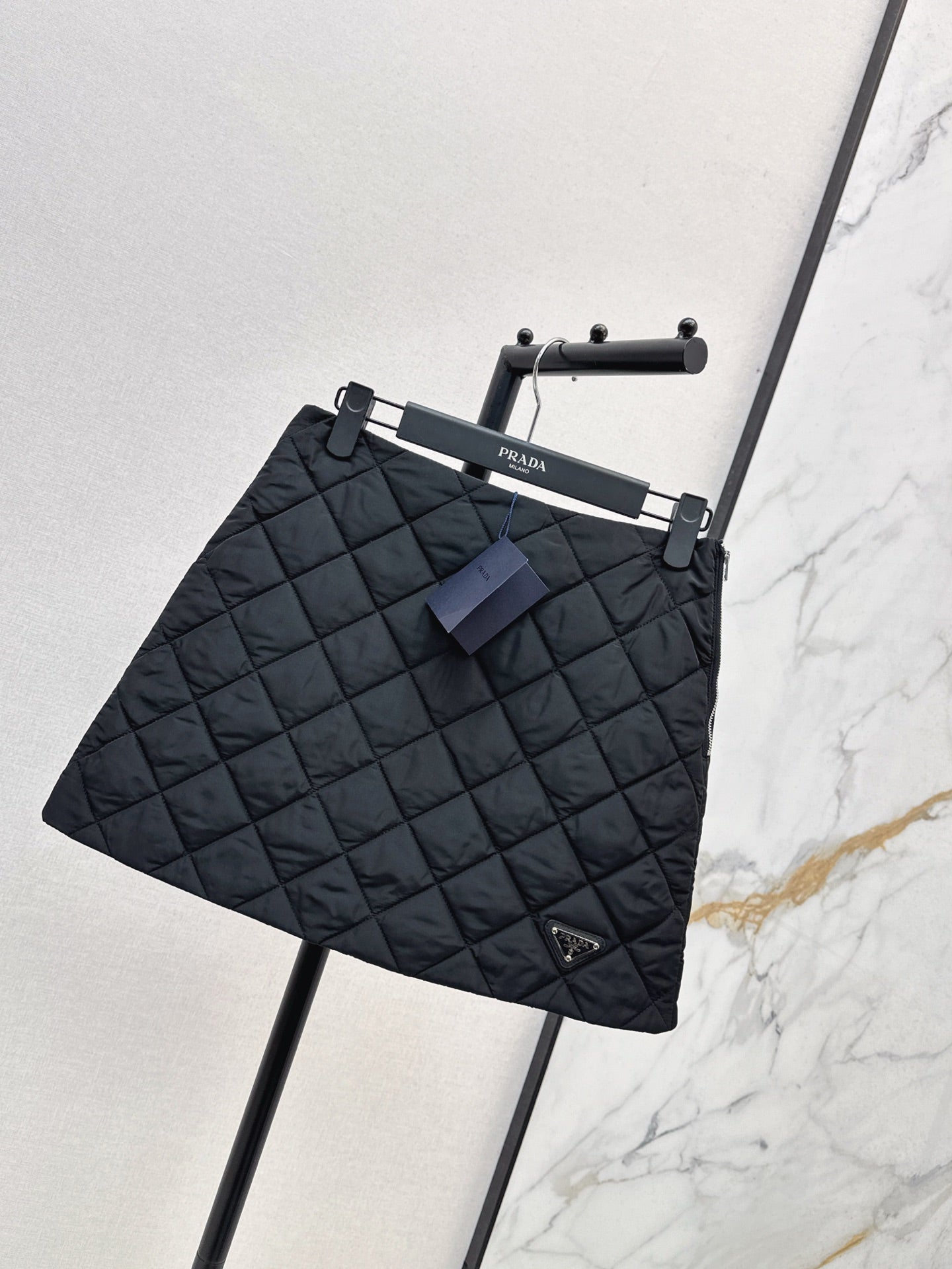 Pra* 25fw plaid skirt