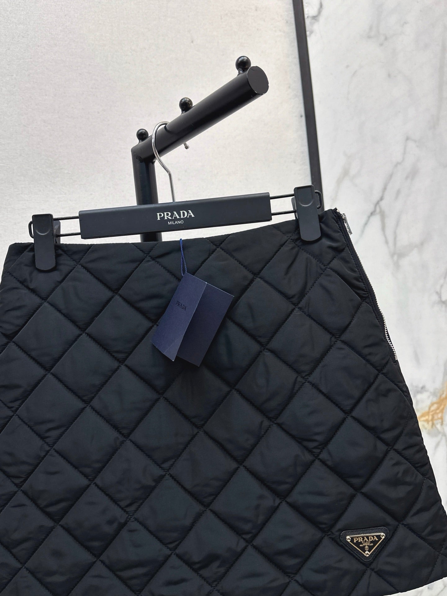 Pra* 25fw plaid skirt