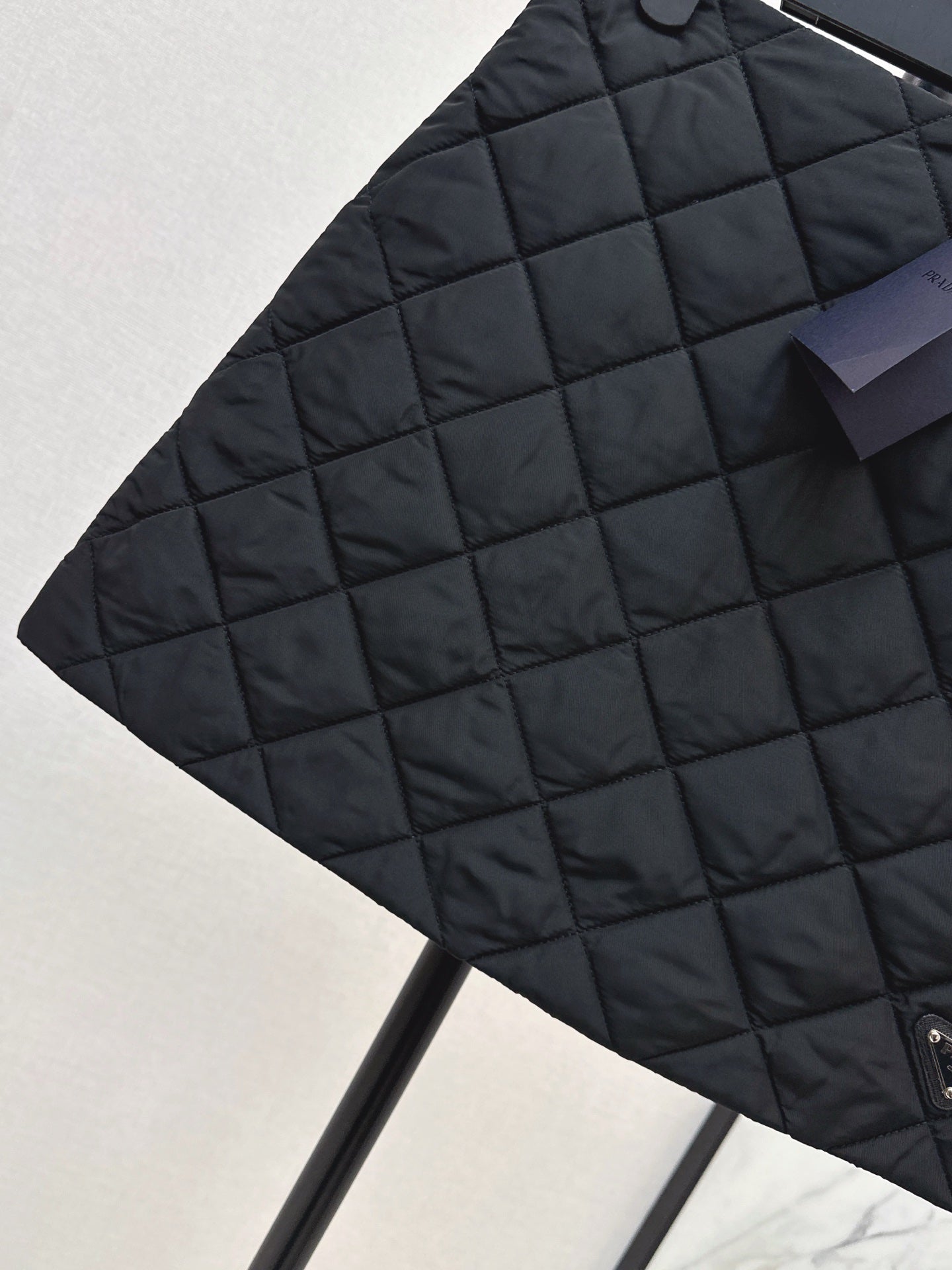 Pra* 25fw plaid skirt