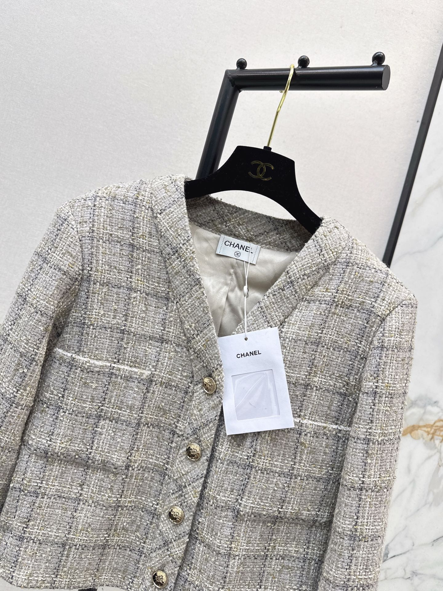 C*nel 25fw kniited jacket