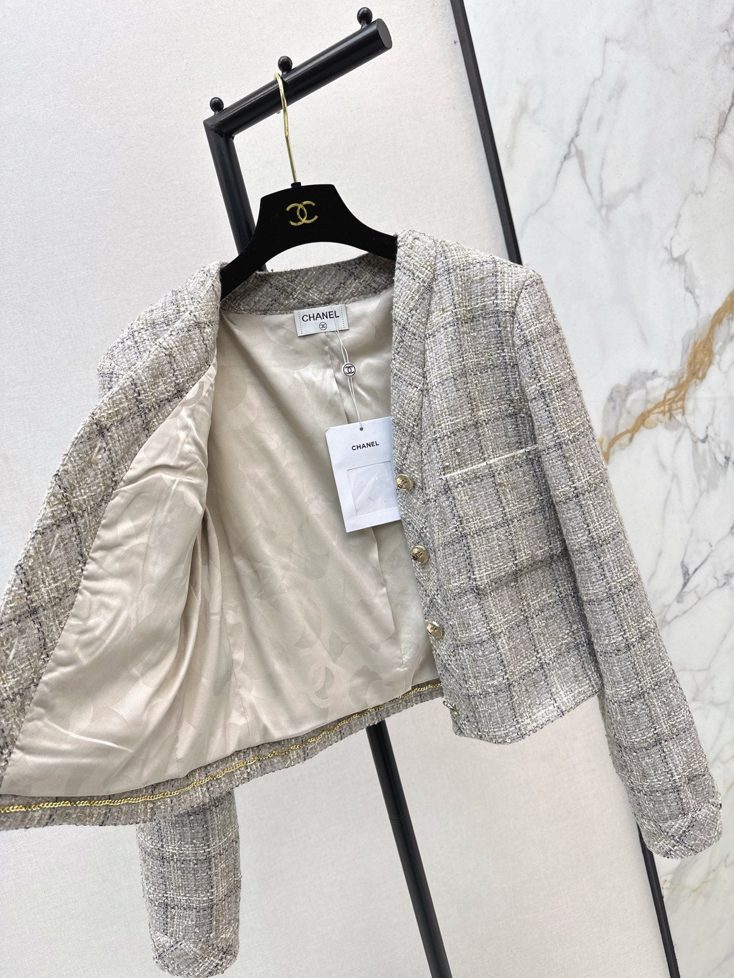 C*nel 25fw kniited jacket