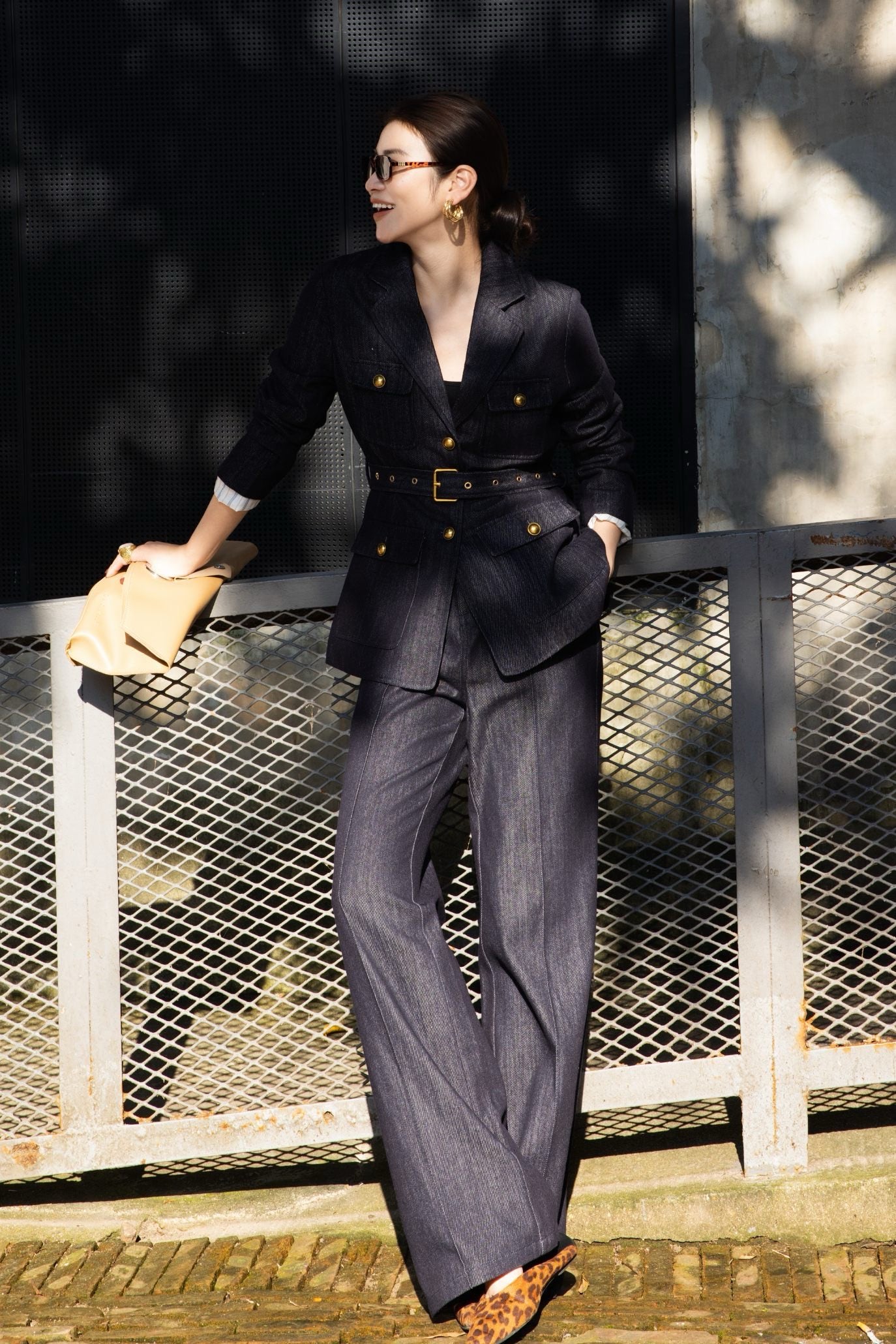 Lor*P 25fw denim suit