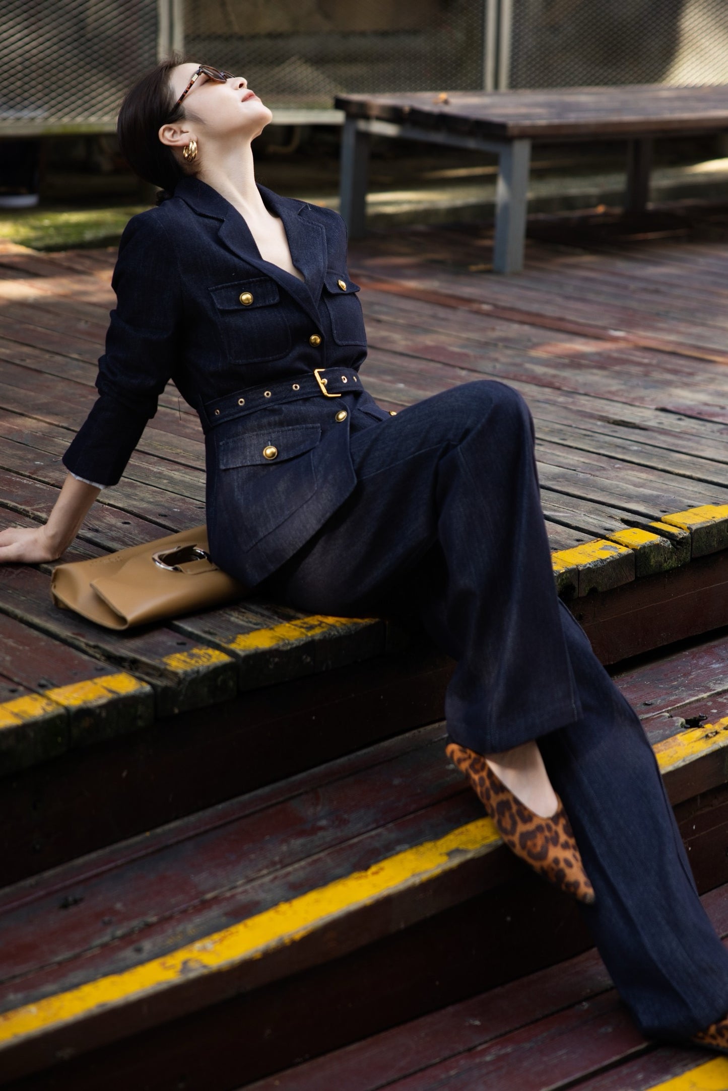 Lor*P 25fw denim suit