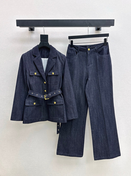 Lor*P 25fw denim suit
