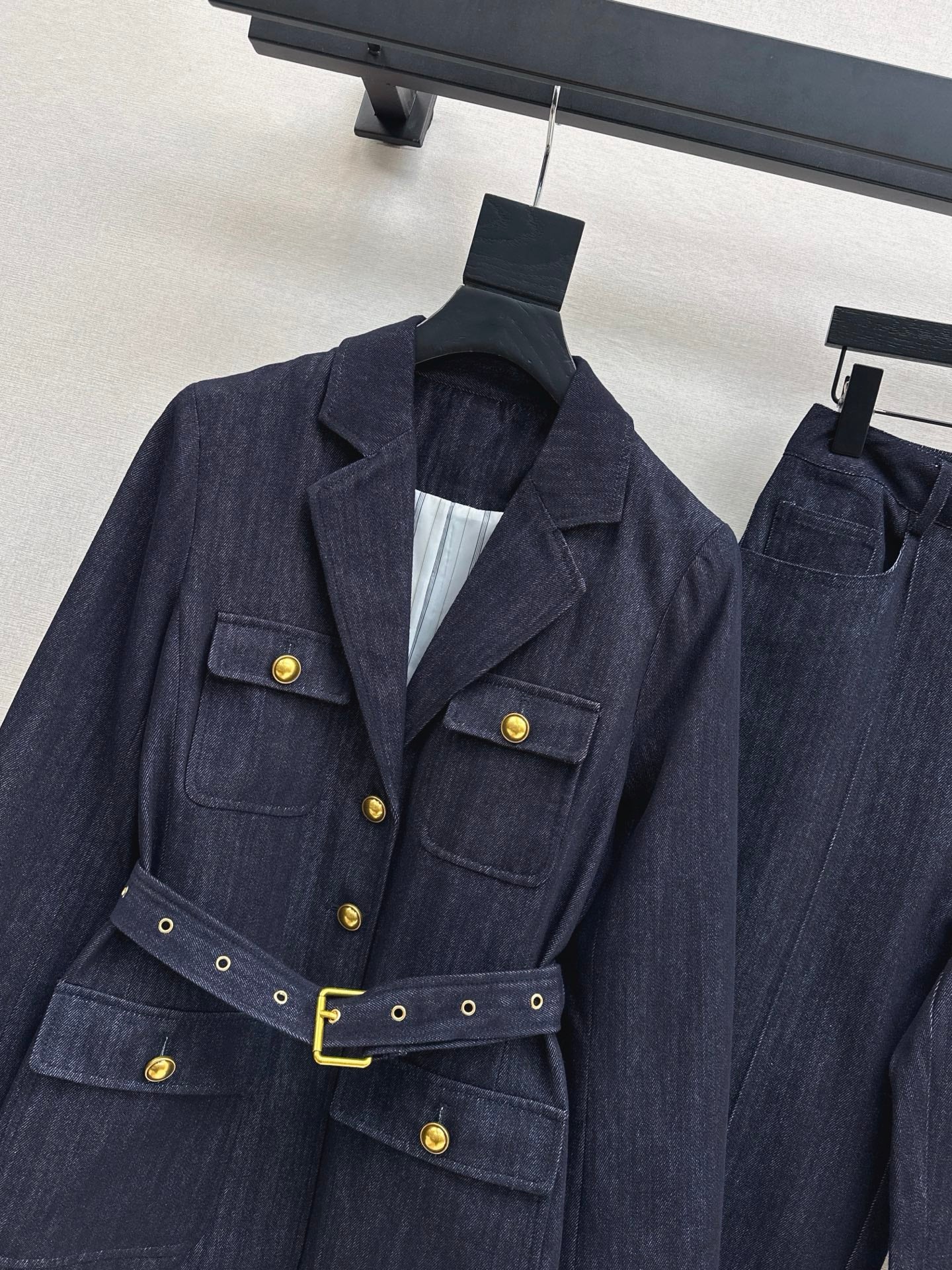 Lor*P 25fw denim suit