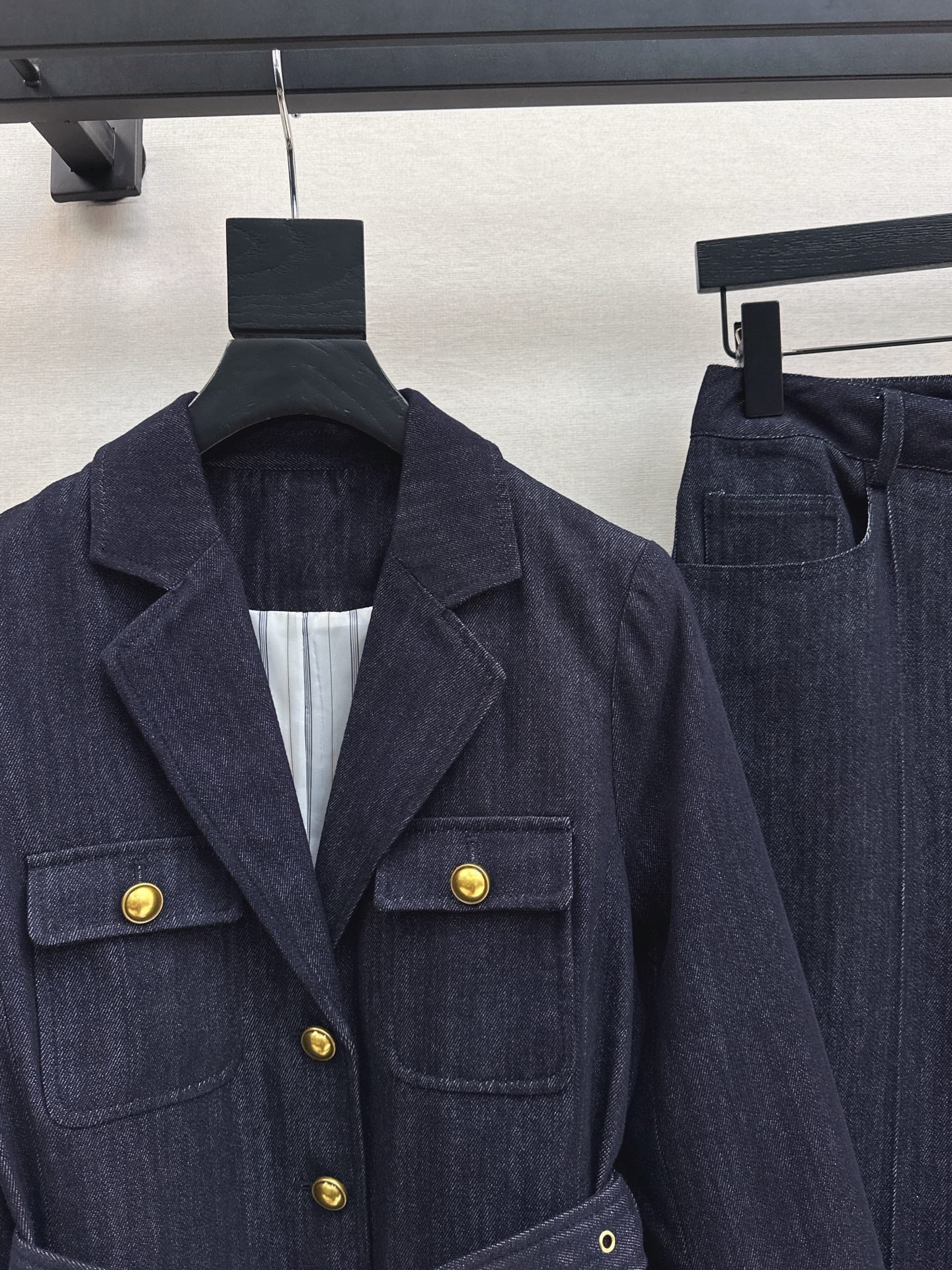Lor*P 25fw denim suit