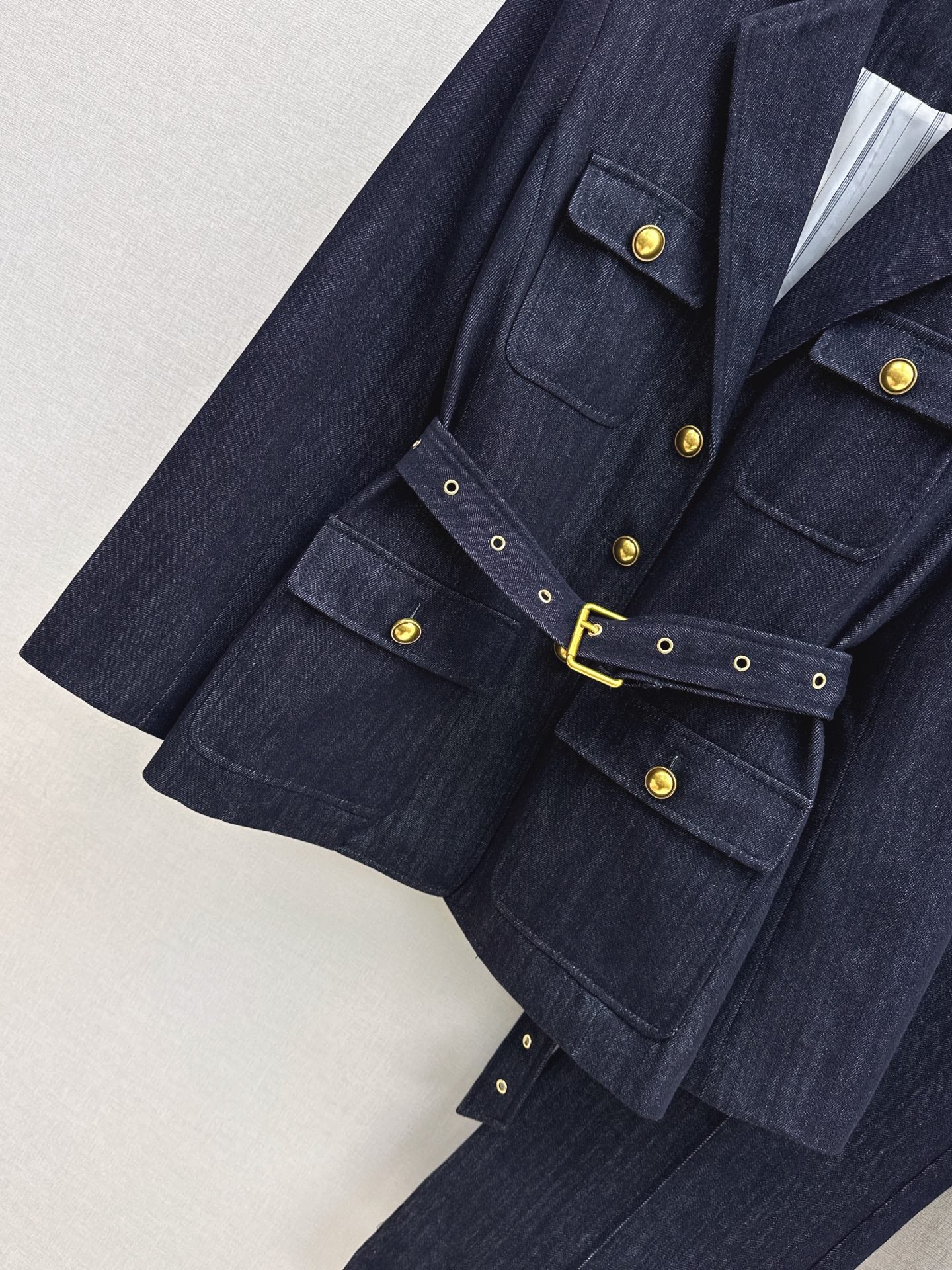 Lor*P 25fw denim suit