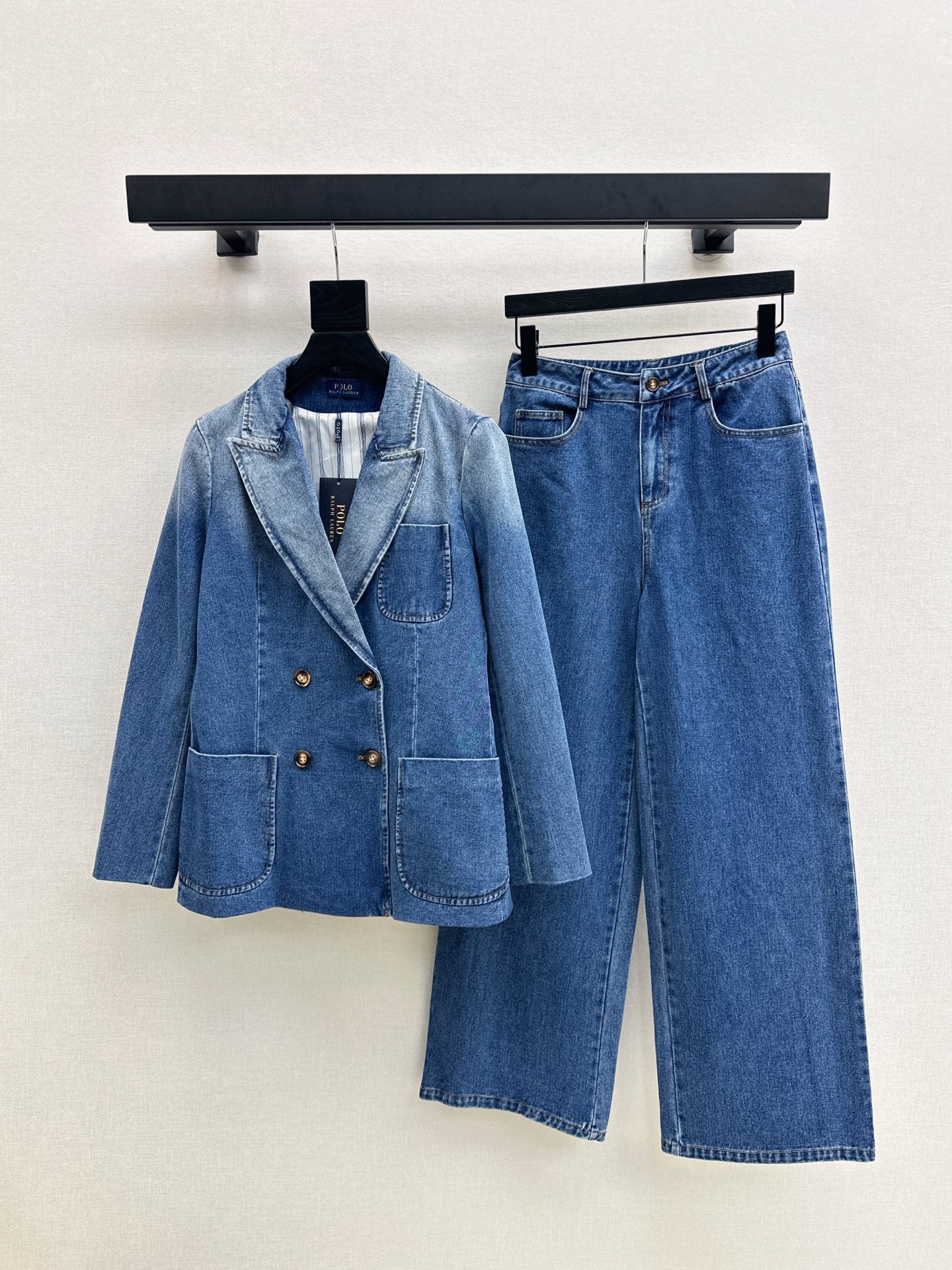 RL* 25fw denim suit