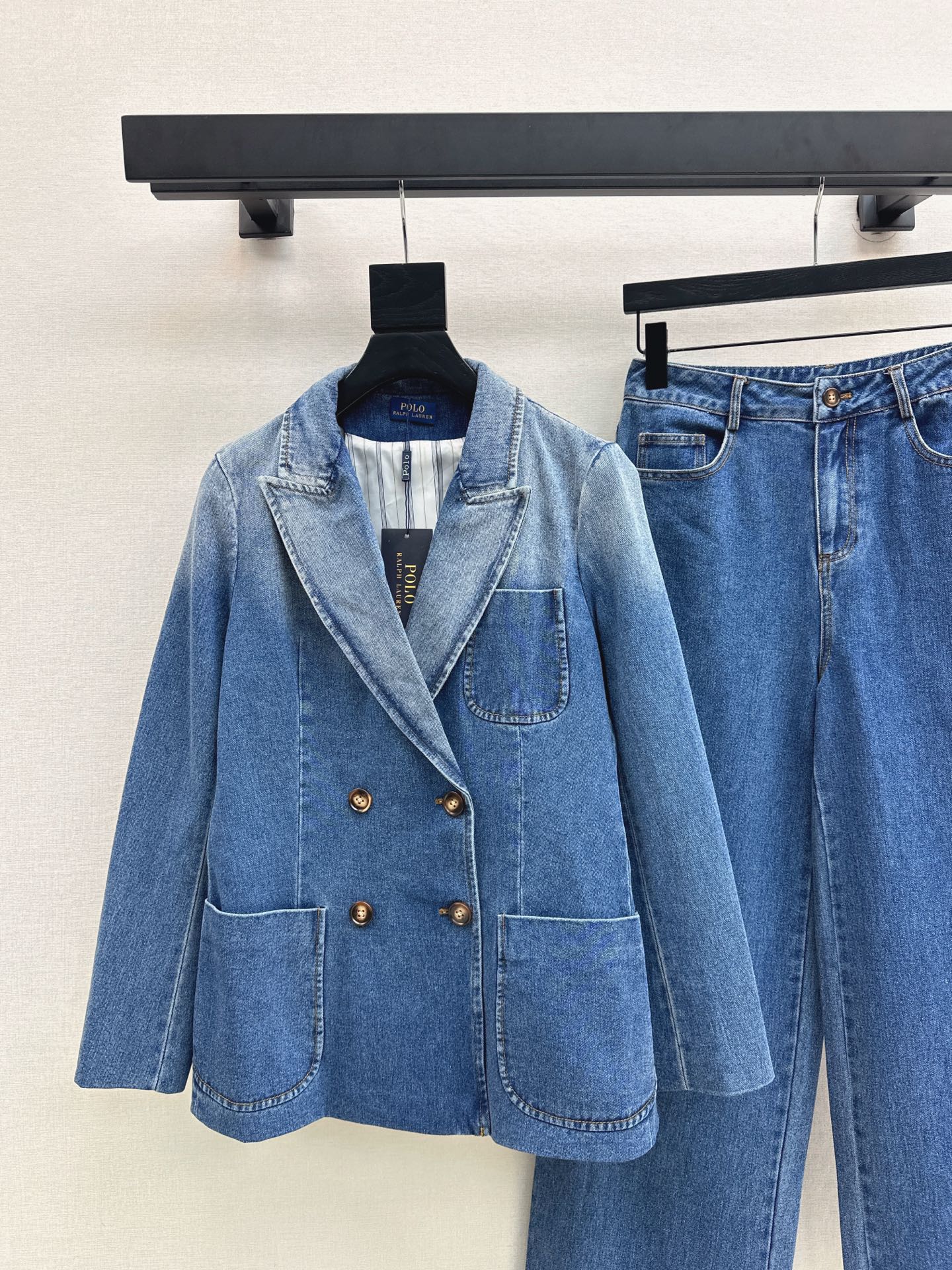 RL* 25fw denim suit