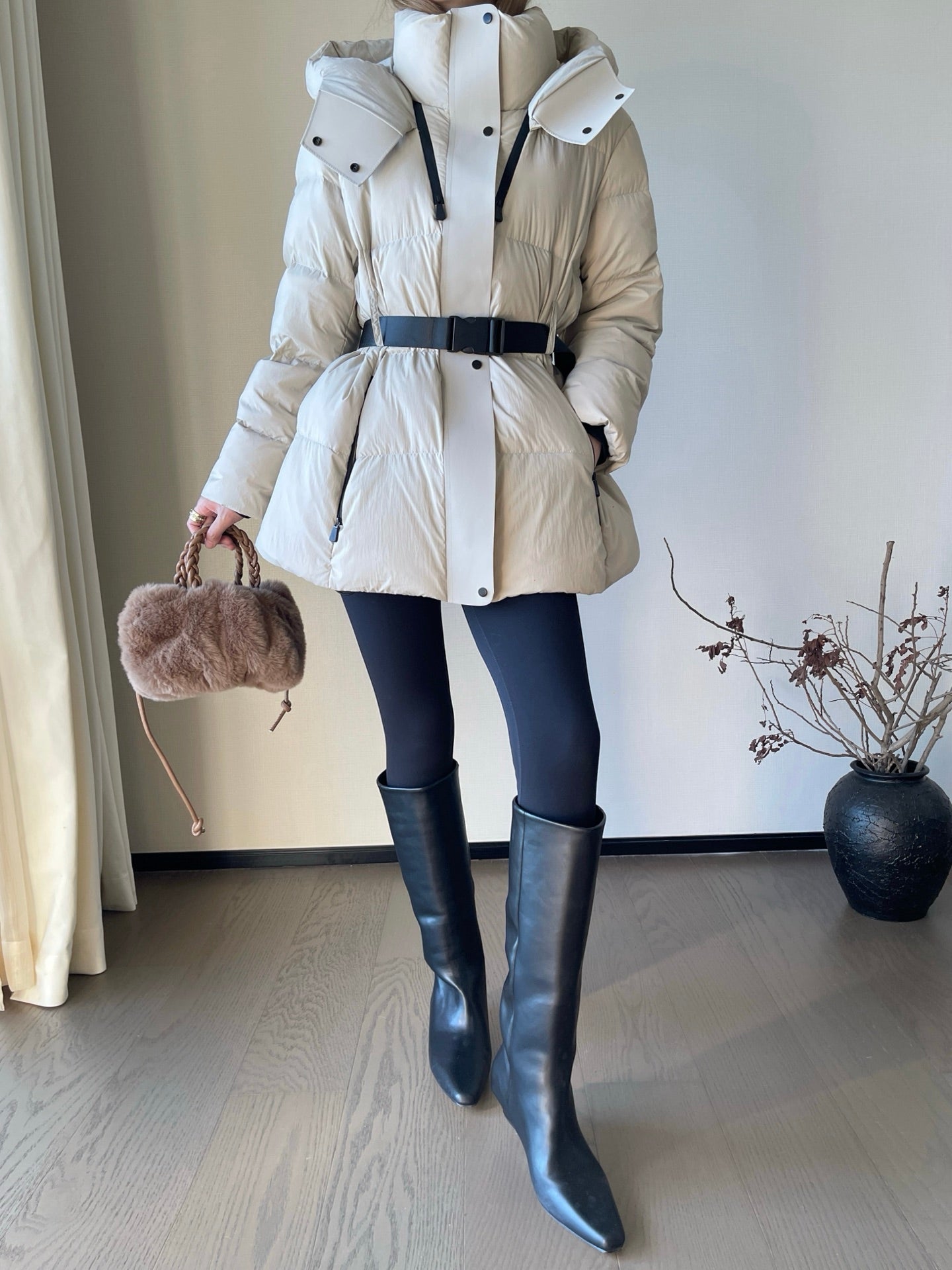 Bur* 25fw down jacket