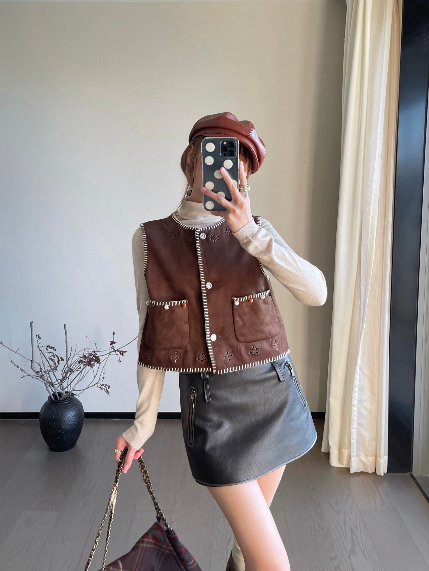 C*nel 25fw vest jacket