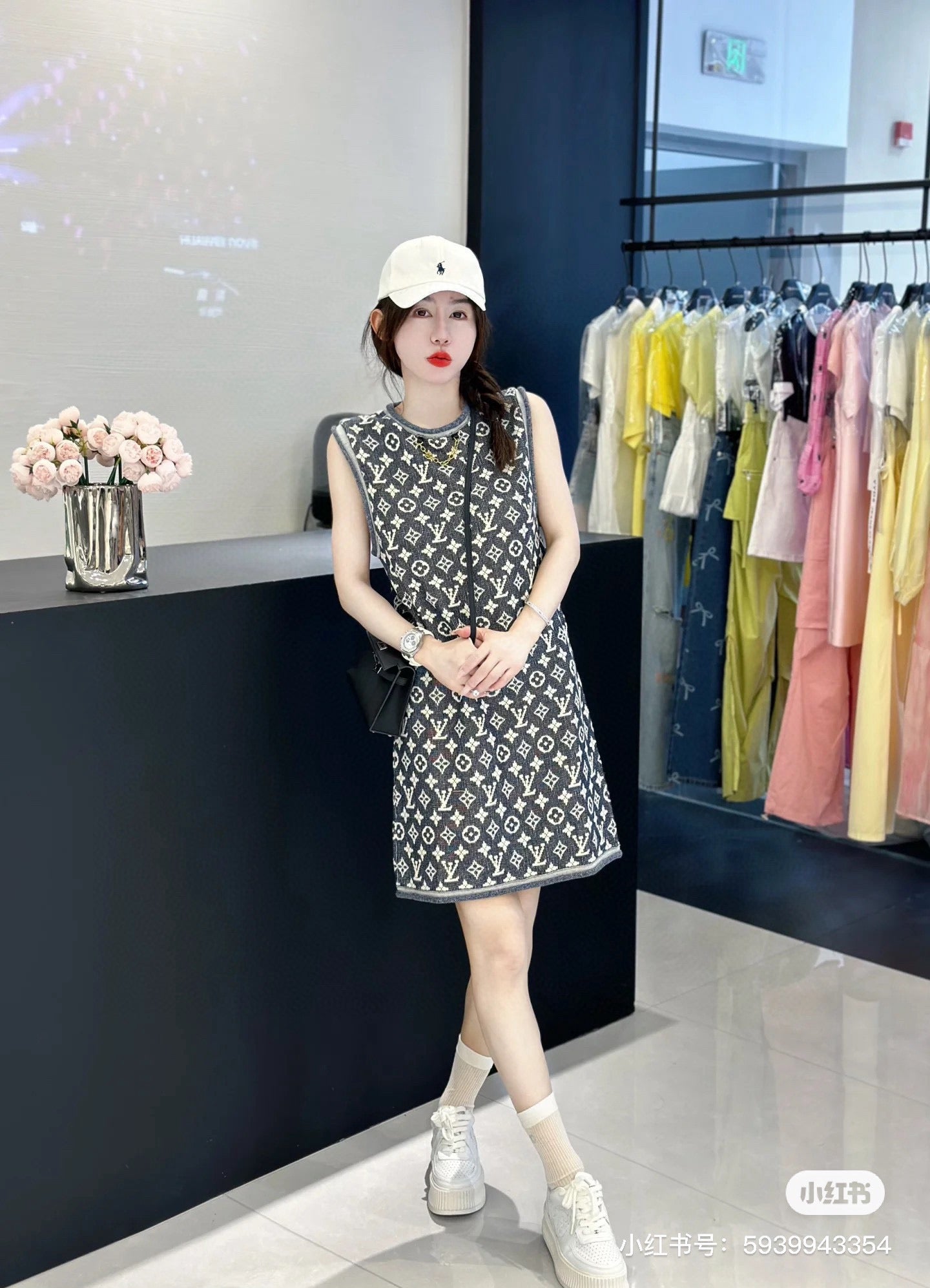 Loui* 25ss vest dress