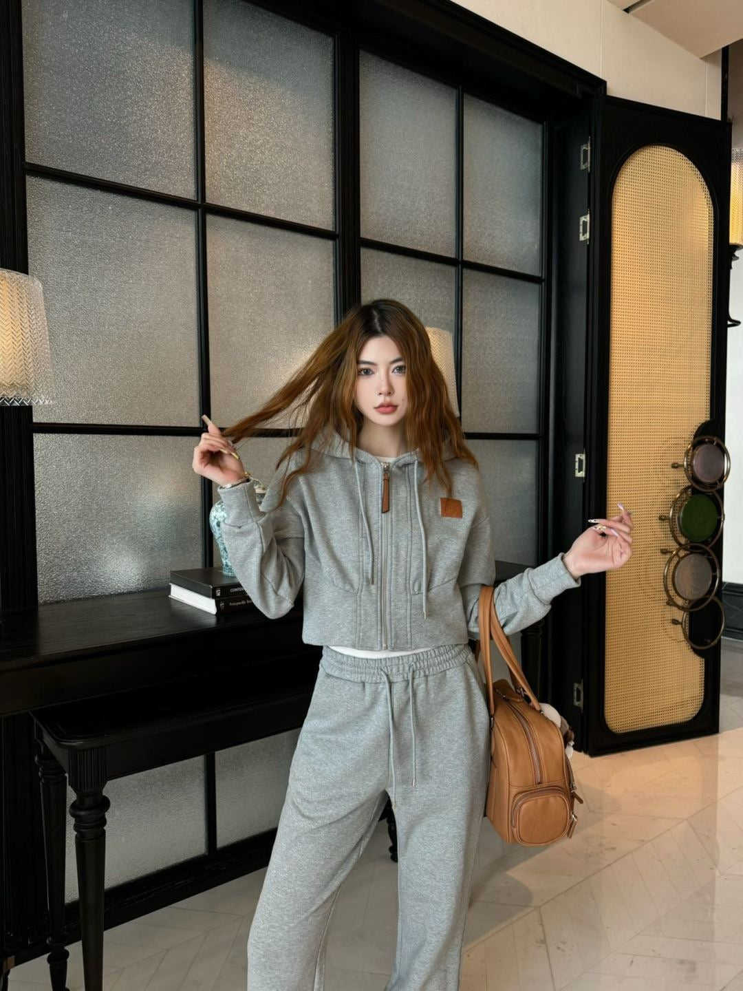 Loew* 25fw cotton suit