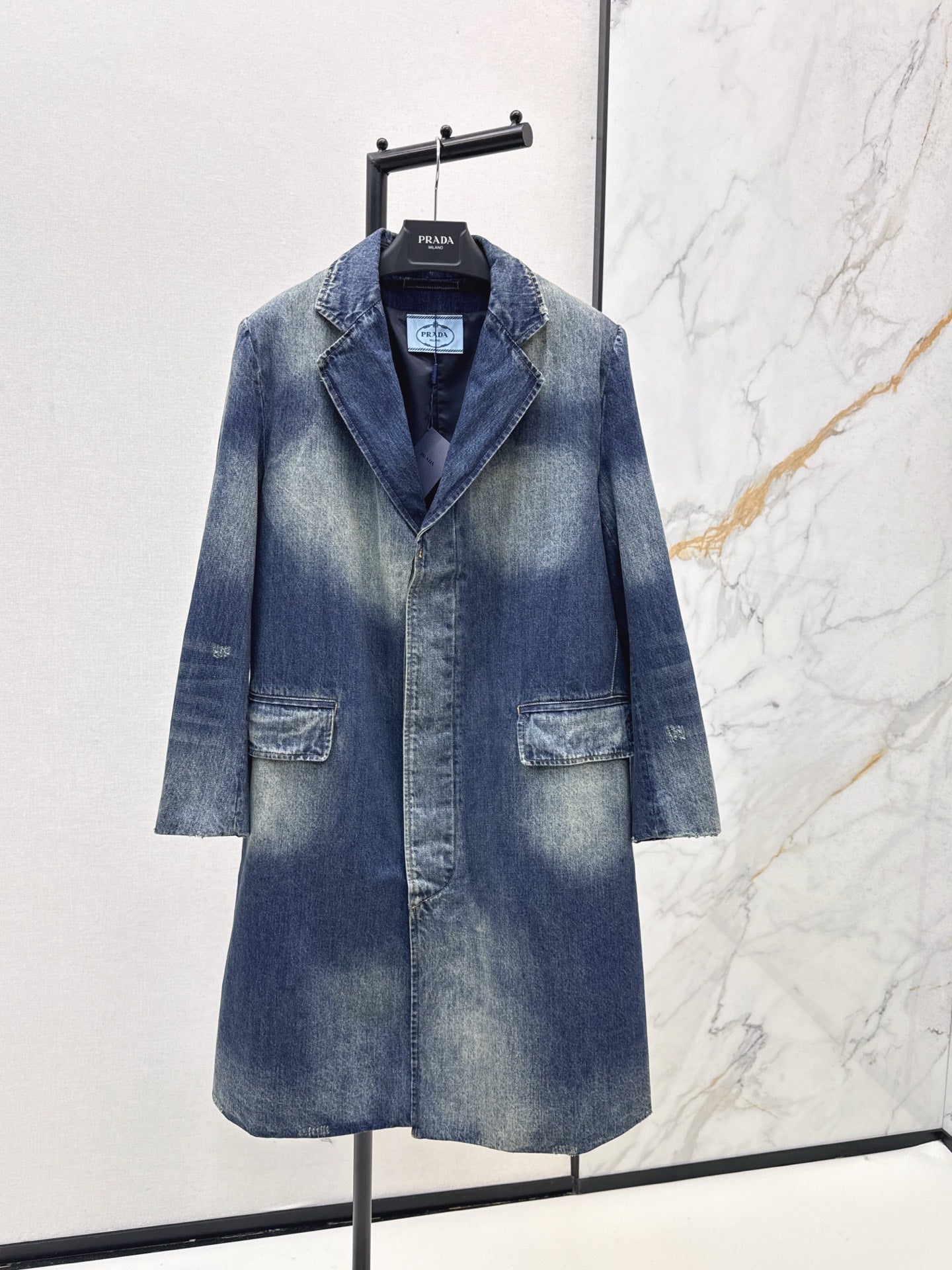 Pra* 25fw denim suit jacket