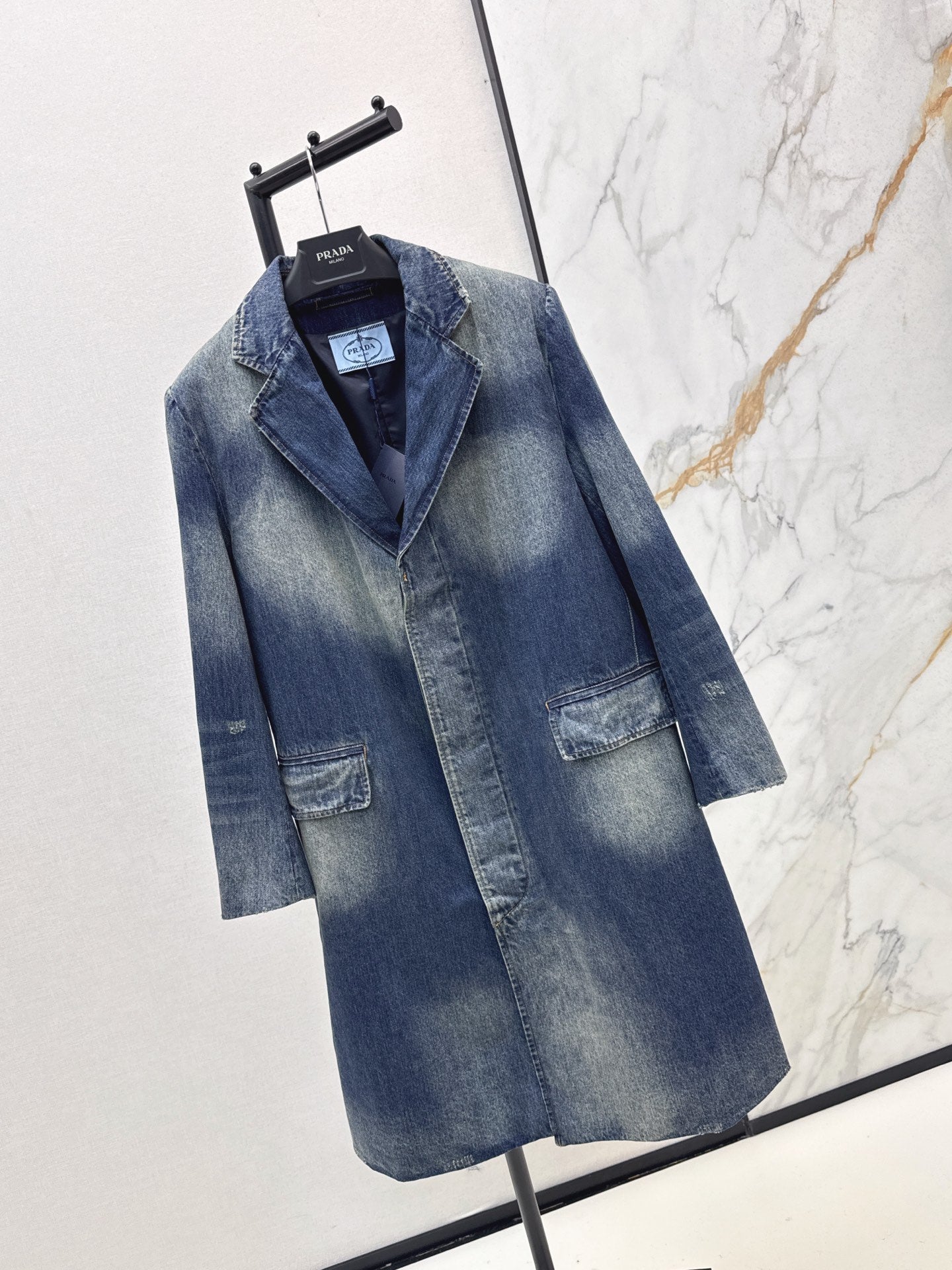 Pra* 25fw denim suit jacket