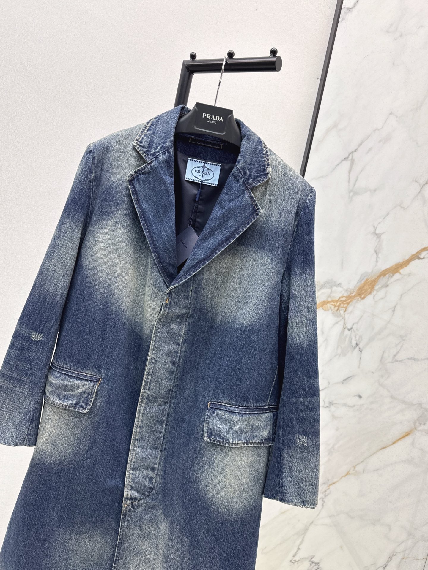 Pra* 25fw denim suit jacket