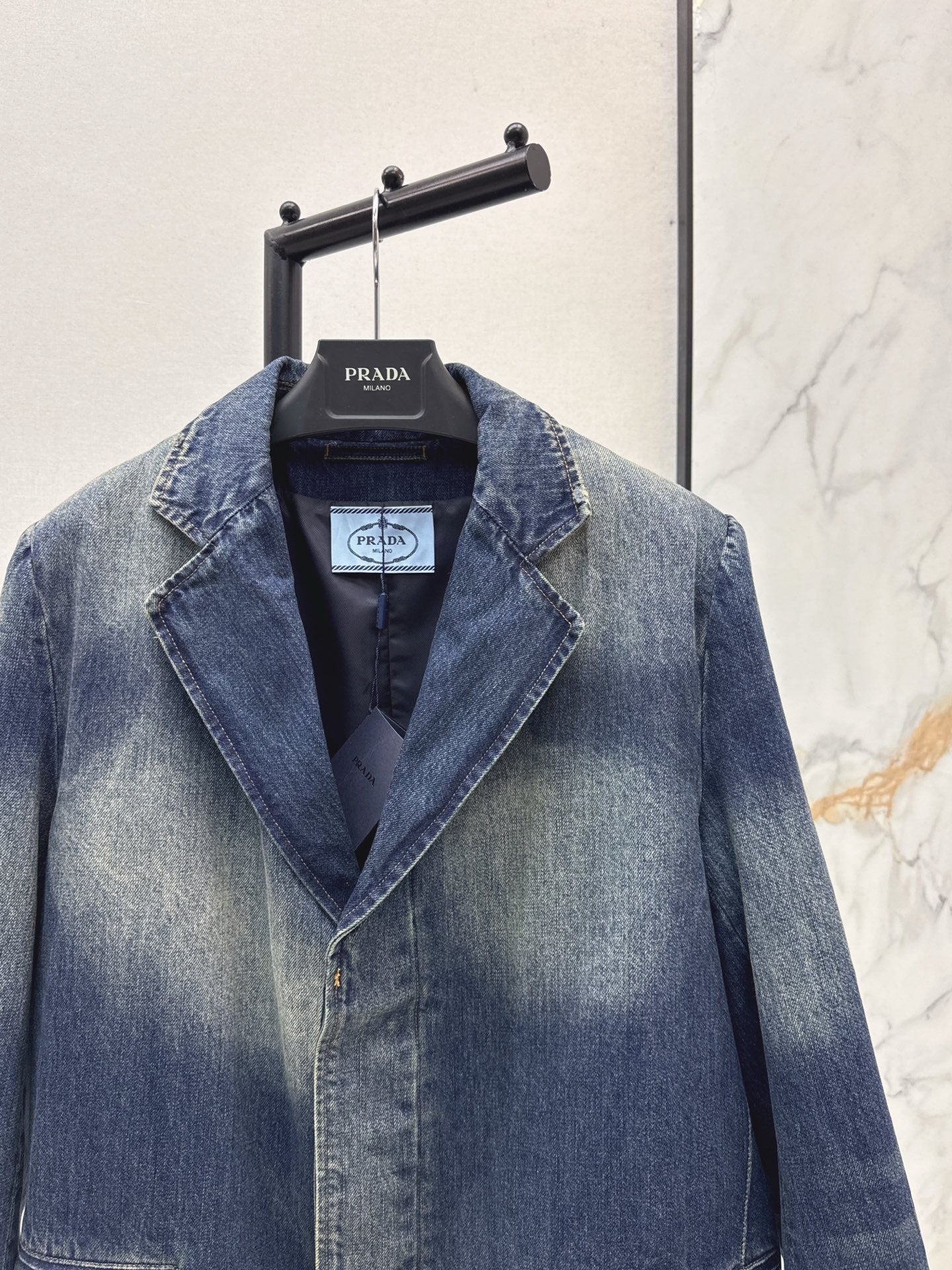 Pra* 25fw denim suit jacket