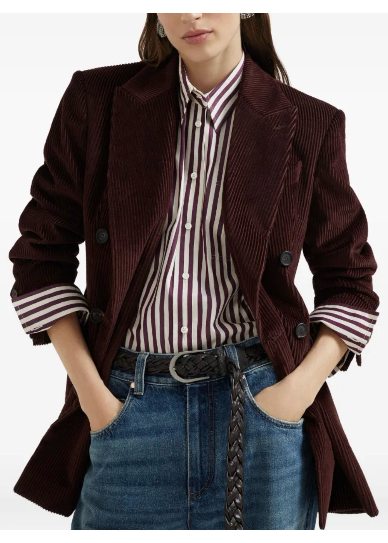 Brune*C 25fw corduroy jacket