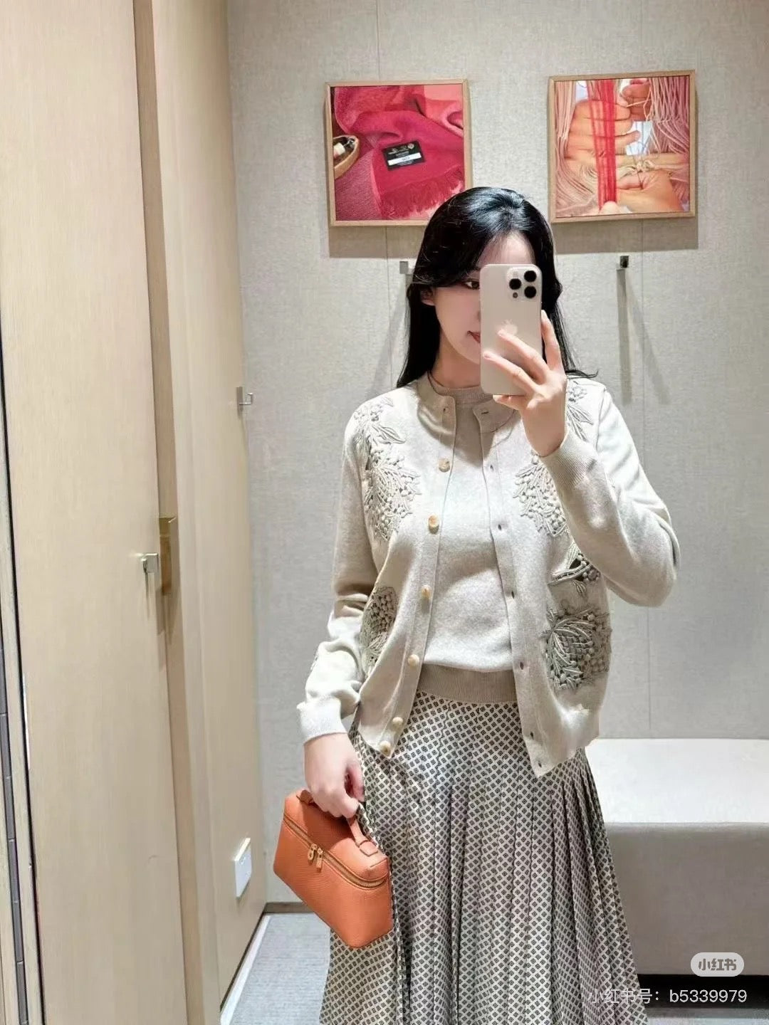 Lor*P 25fw knitted cardigan